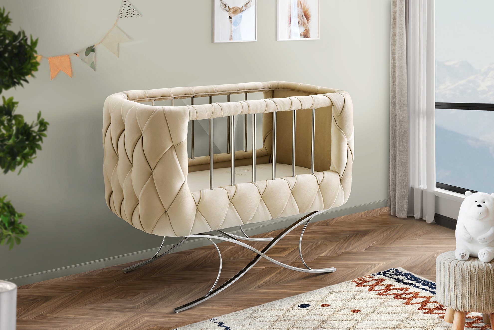 Jabari Babybett Nesthäkchen - Mega-Deal: 25% Extra-Rabatt - Babywiege ...