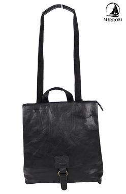 MIRROSI Tagesrucksack Damen auch als Crossbody Bag 2 in 1, zwei Größen (klein oder groß), aus hochwertigem Kunstleder, Rucksack, Daypack