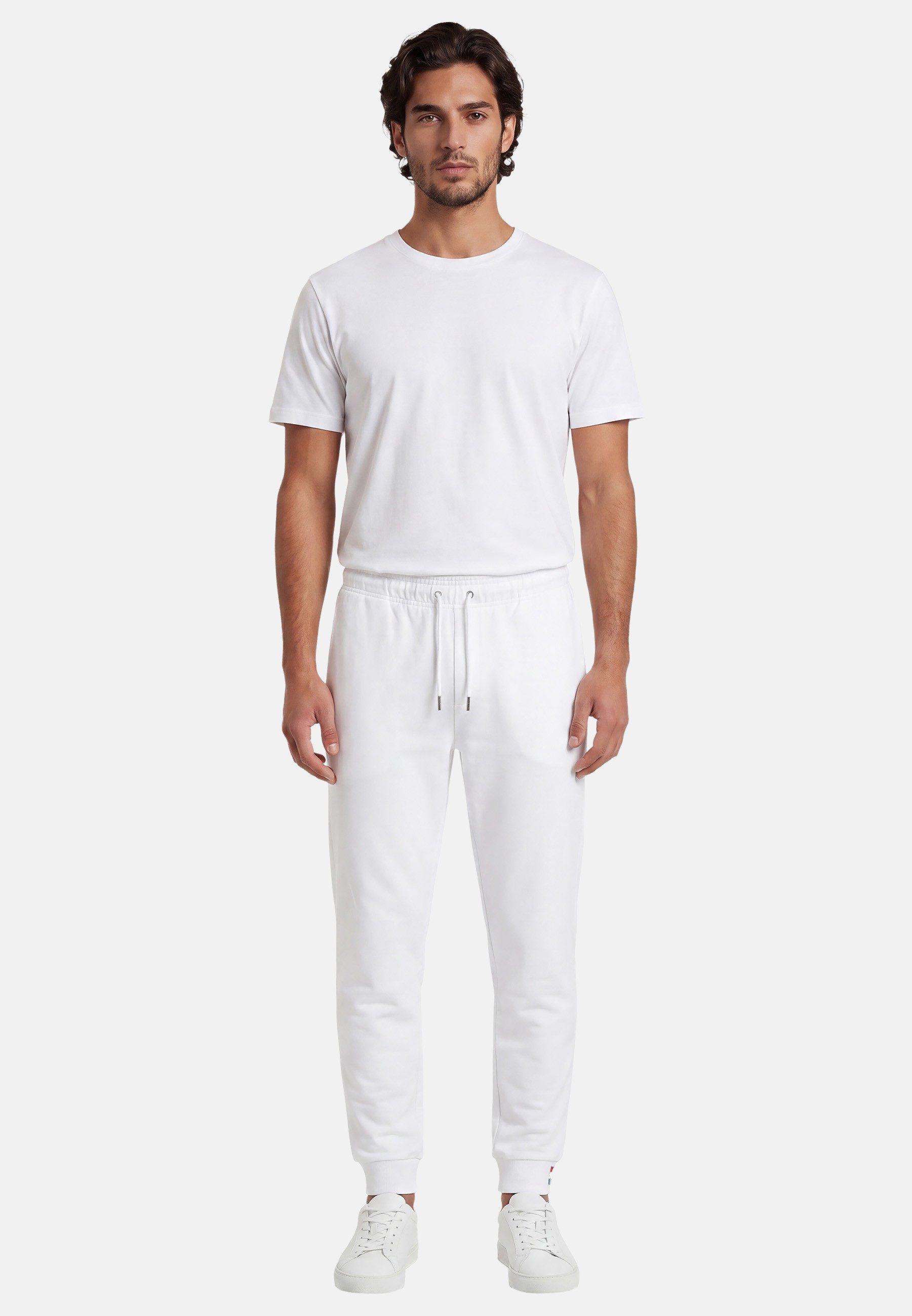 U.S. Polo Assn. Jogginghose USCallumm Herren Baumwolle – Sweatpants mit Bündchen Bequeme Jogginghose mit Kordelzug und weichem Material