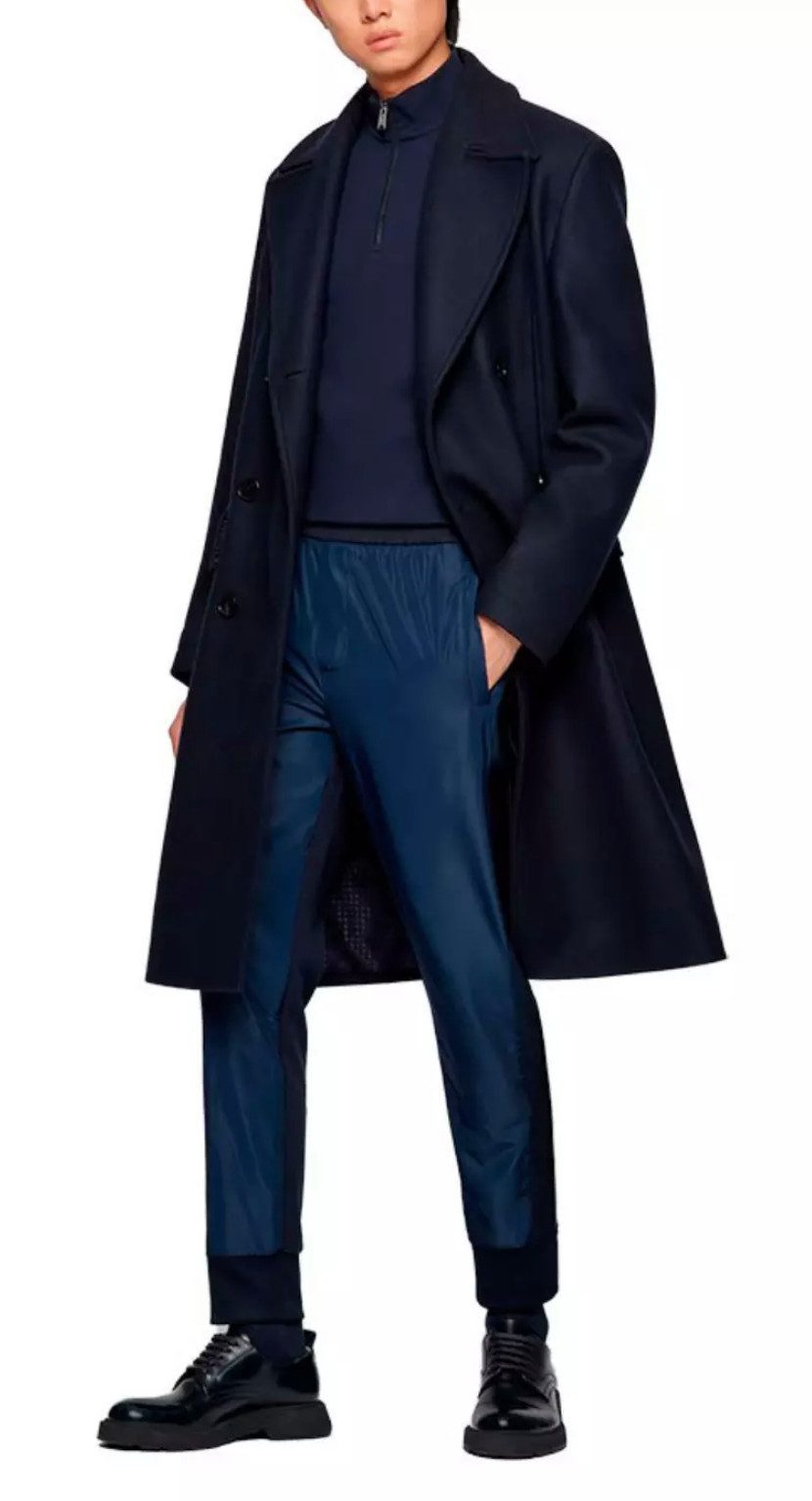 BOSS Loungepants Lamont 55 Performance Wasserabweisend Jogginghose Wasserabweisendes Material für Schutz bei nassem Wetter