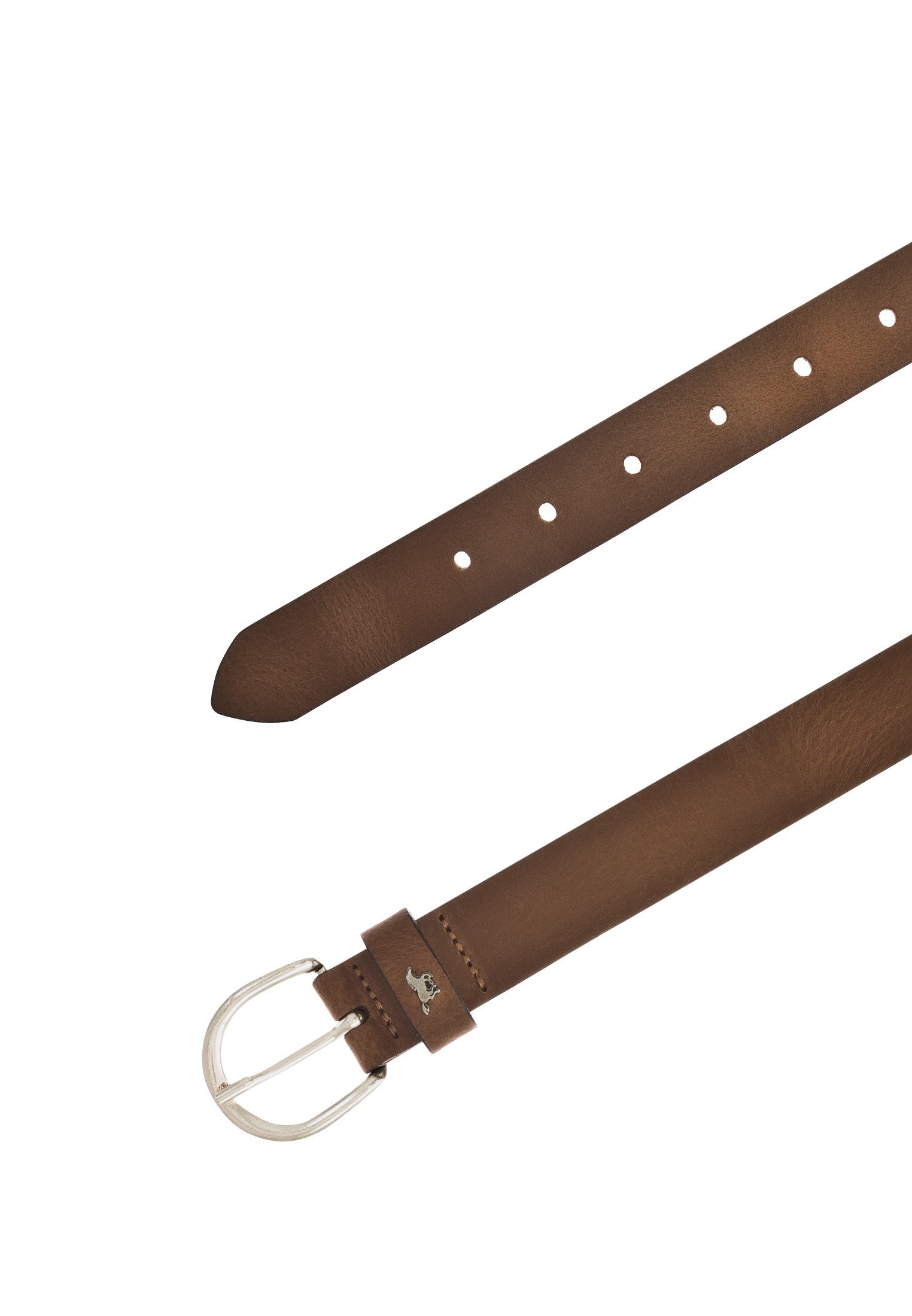 MUSTANG Ledergürtel "Harper" Pull-Up-Leder mit Vintagecharakter, in schmaler Form, 2,5 cm