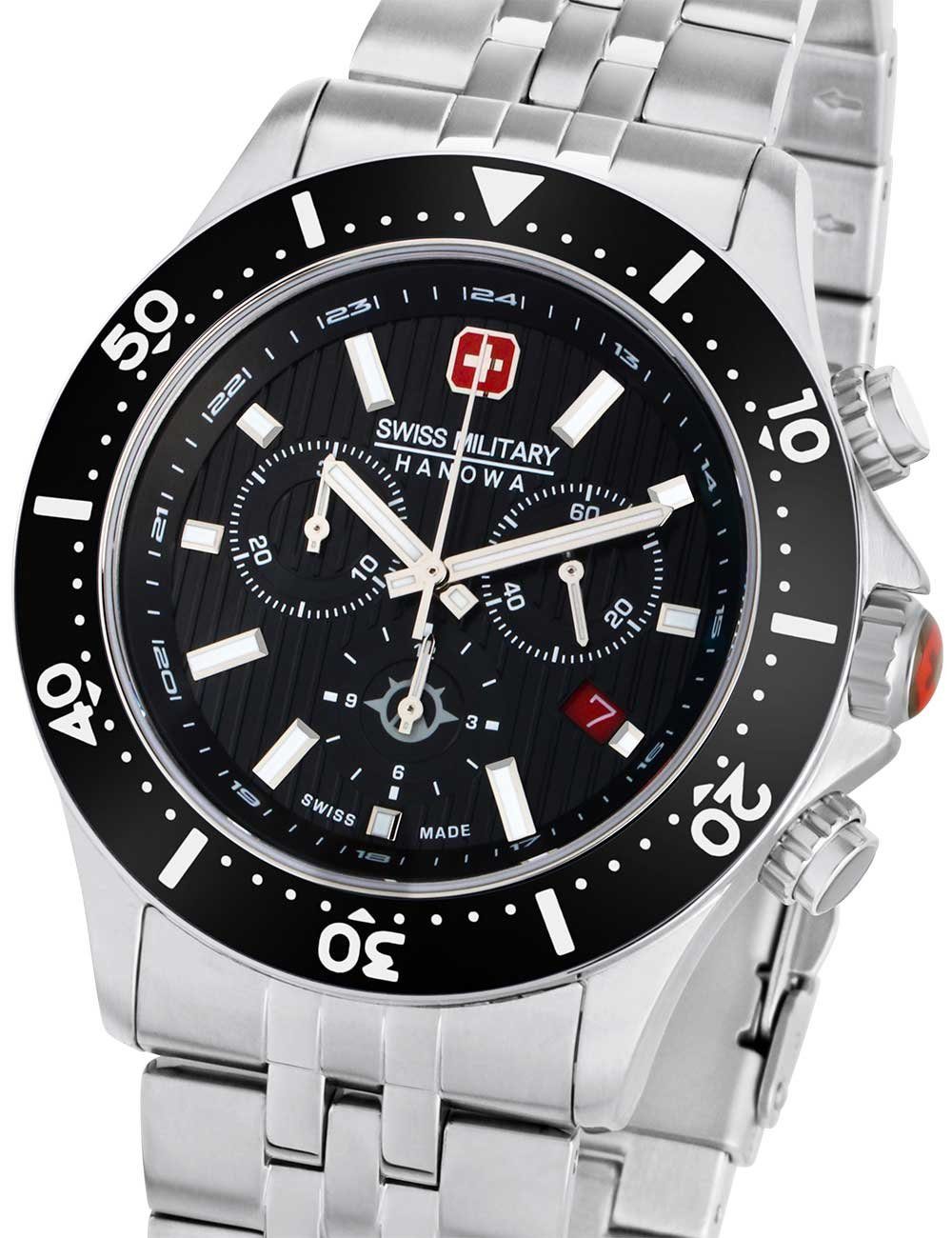Swiss Military Hanowa Quarzuhr Swiss Military Hanowa SMWGI2100701 Flagship X Chronograph Swiss Military Hanowa SMWGI2100701 Flagship X Chronograph