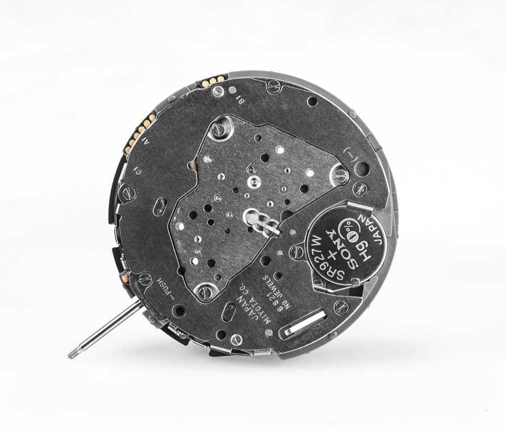 Herrenuhr Race Chronograph 6S21-325A667 Space Europe Lederband 47 mm braun Vostok