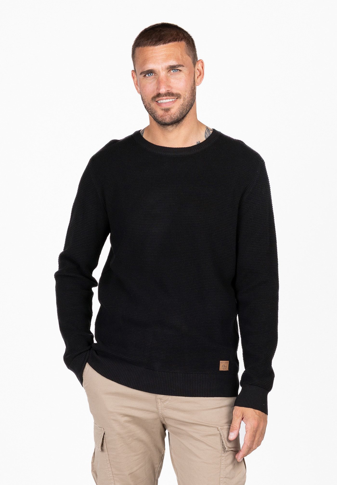 Key Largo Rundhalspullover MST KLEVERTON round günstig online kaufen