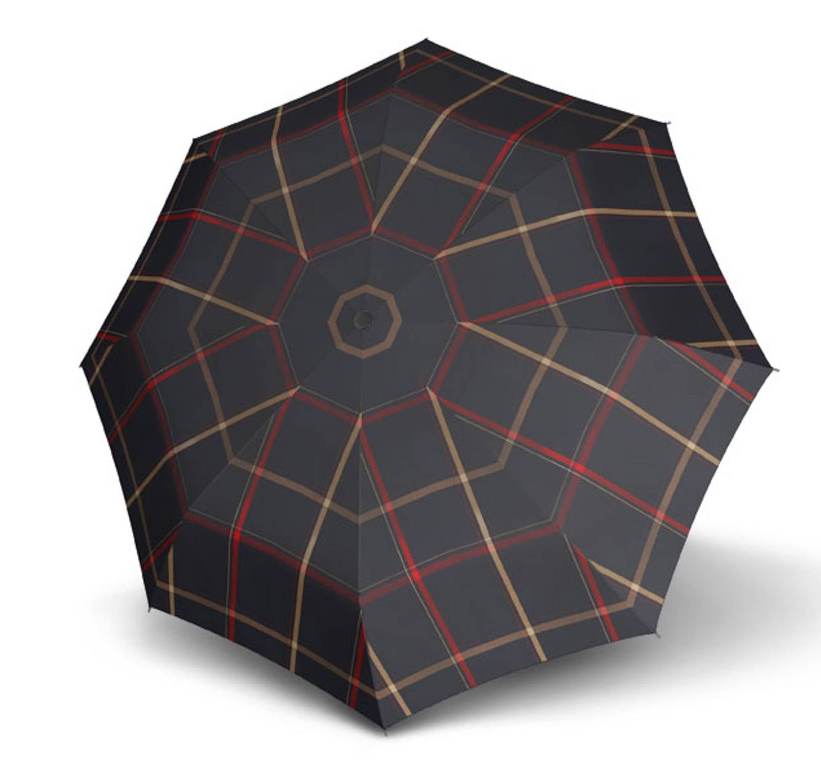 doppler® Taschenregenschirm Carbonsteel Woven Check
