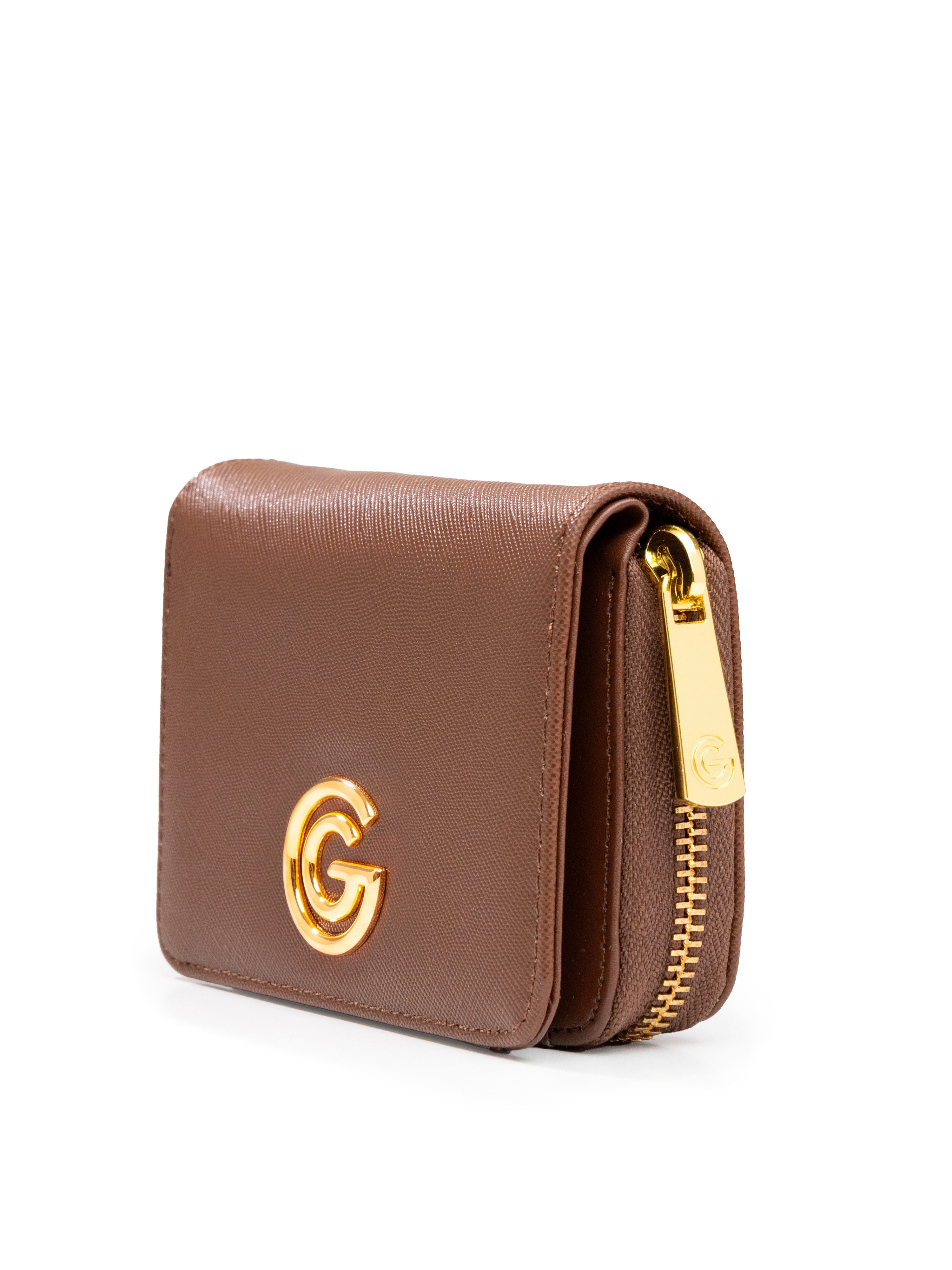 GABRIELLA G By Gabriella Gucci Geldbörse CHIARA, Damen Portemonnaie, Geldbeutel, Money Pocket mit Logo