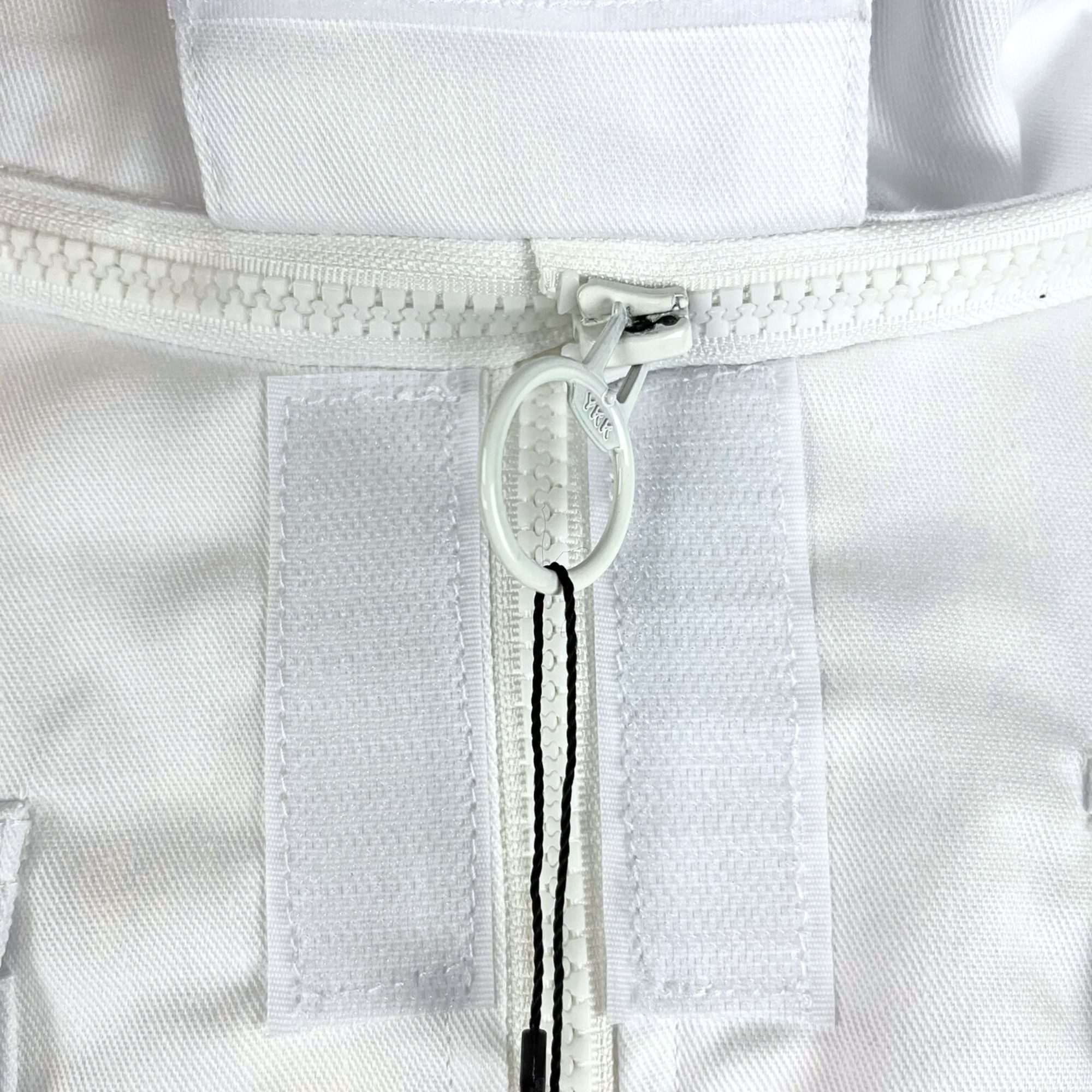 BIENEN SCHMIDT Arbeitsoverall Imkerschutzanzug BASIC mit integriertem Schleier & Reißverschluss weiß Imkersuit Schutzkleidung Arbeitsoverall Schutz-Overall