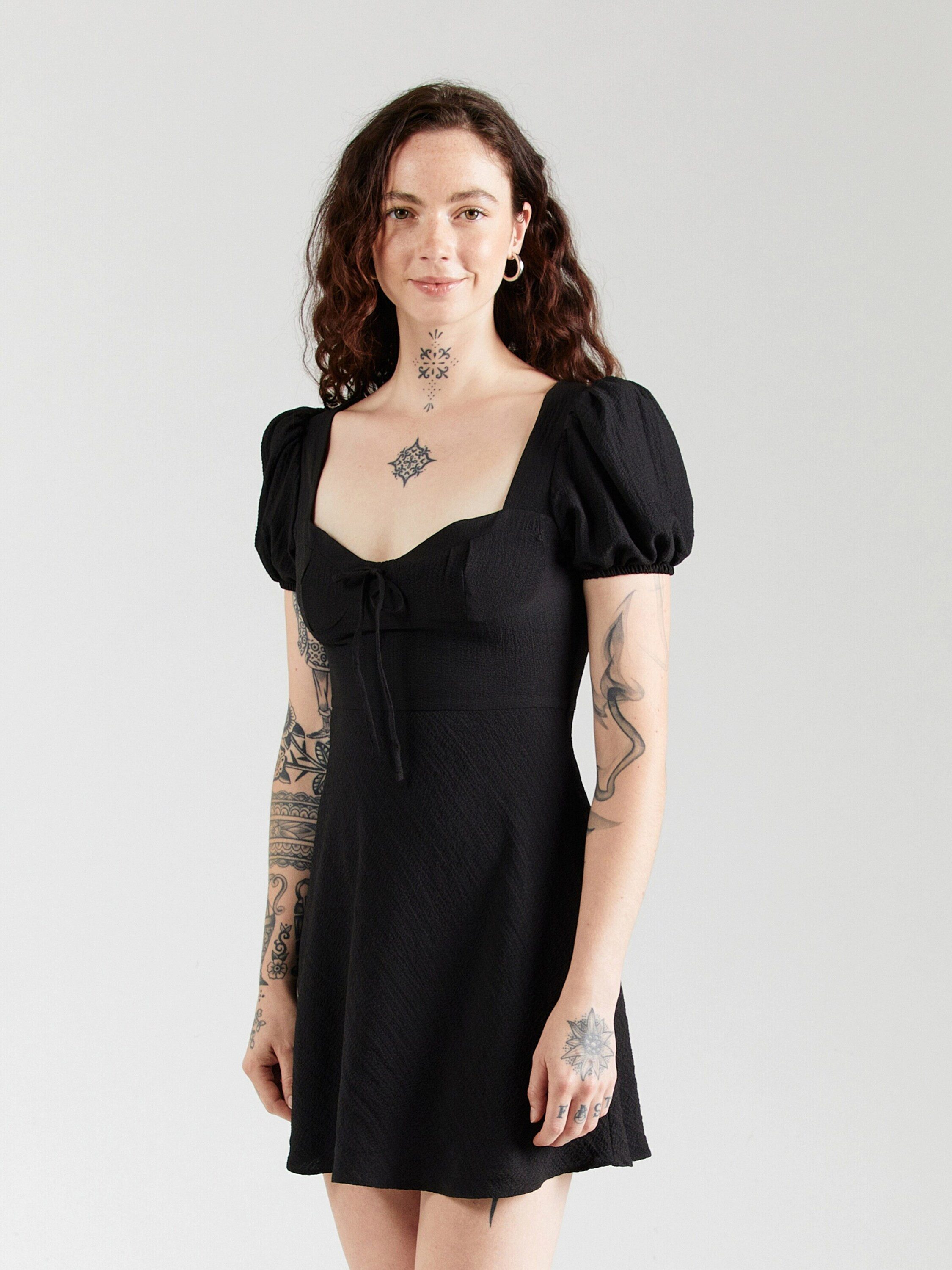 Glamorous Cocktailkleid (1-tlg) Drapiert/gerafft