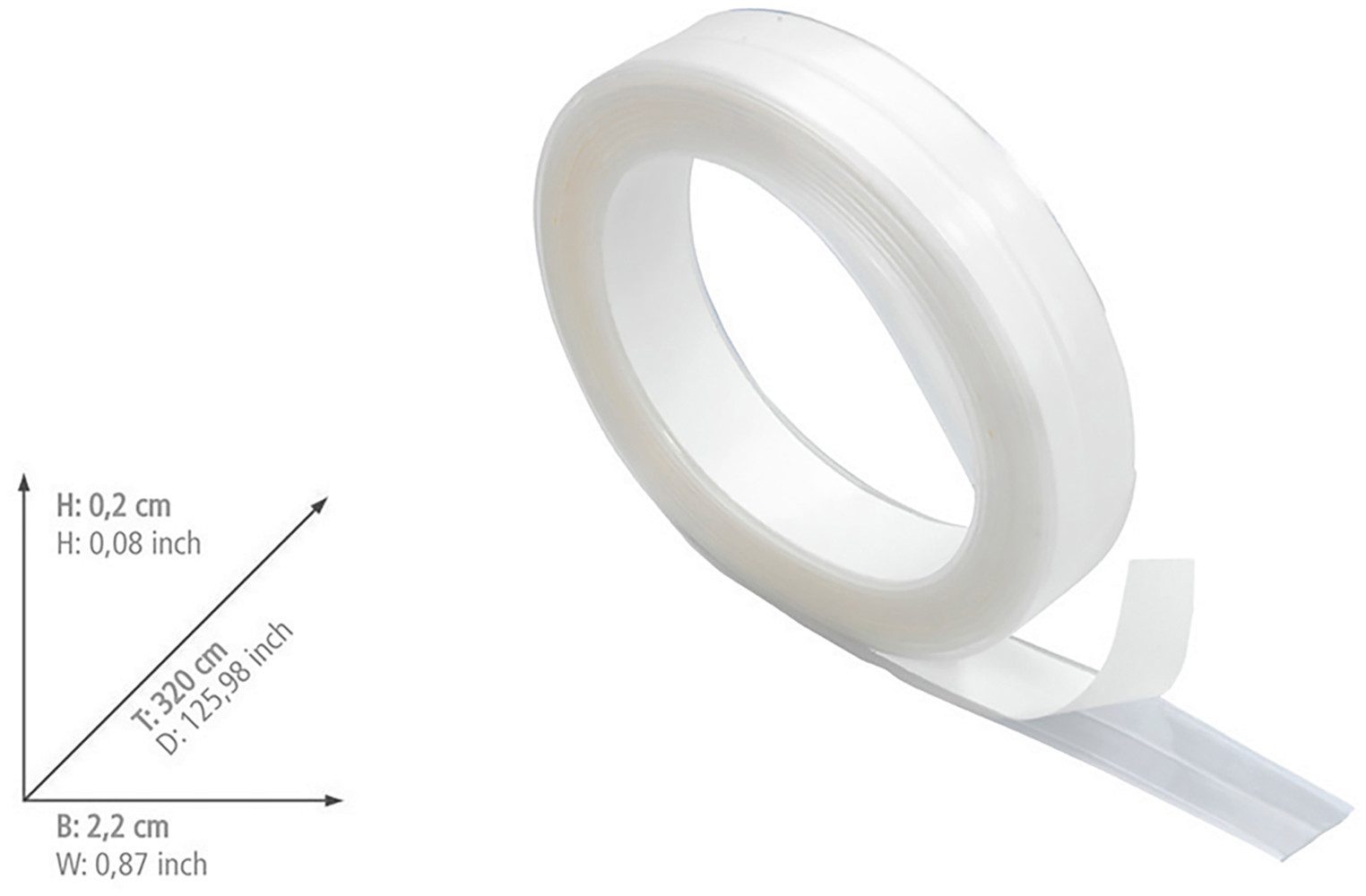 WENKO Dichtungsband, (Set, 2-St), selbstklebend, 320x2,2 cm, für Badewanne, günstig online kaufen