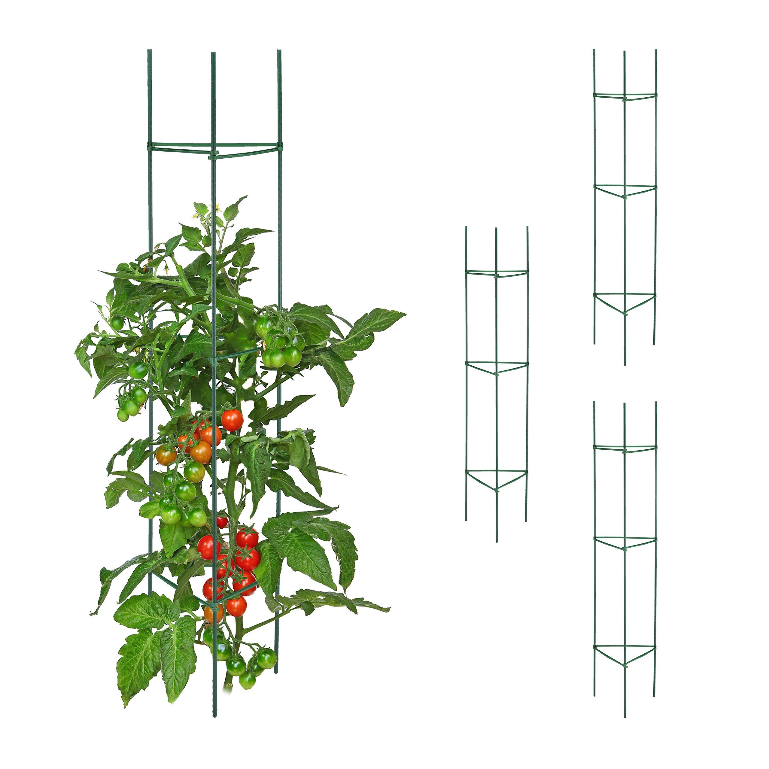 relaxdays Rankhilfe 4er Set 150 cm, 4 St.