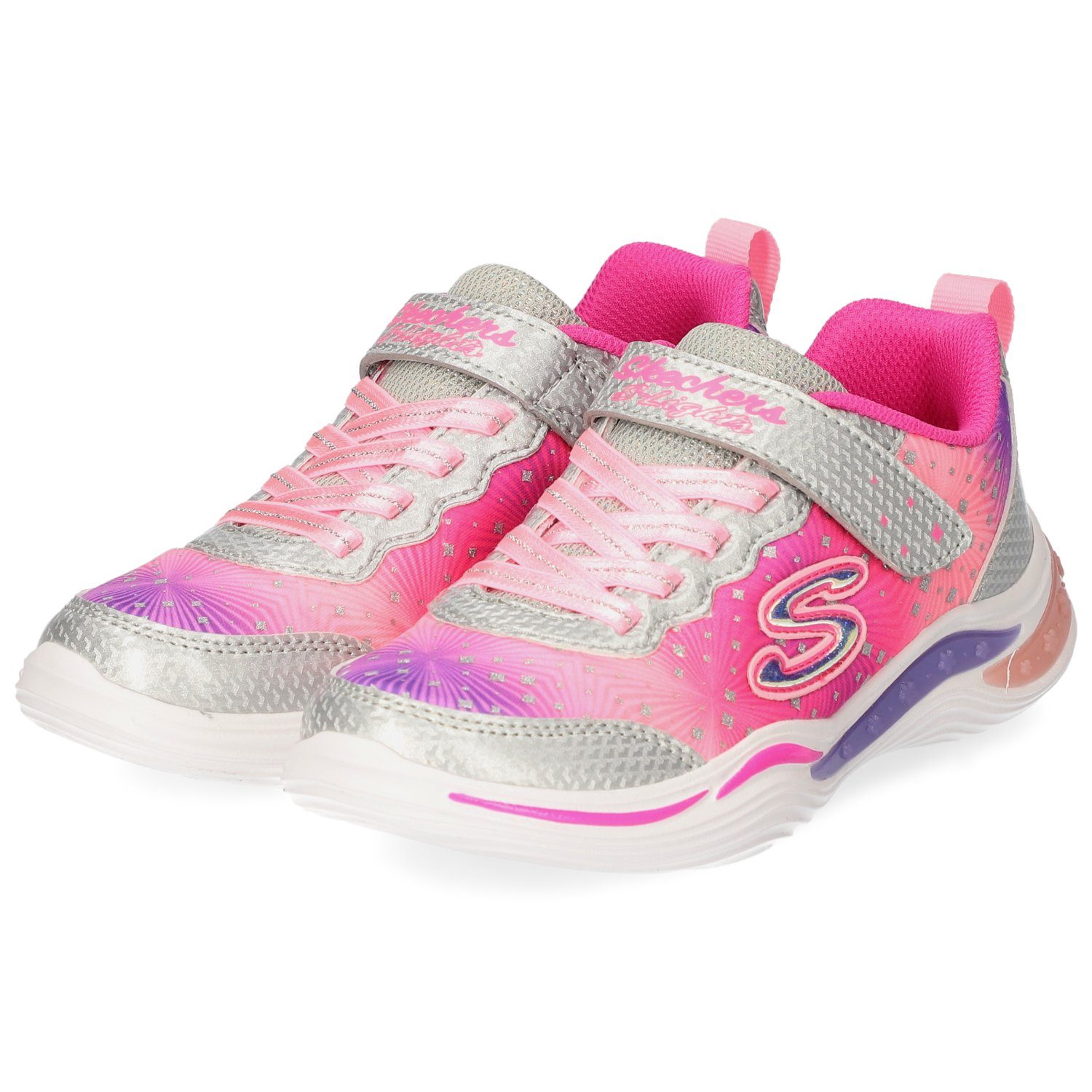 Painted - Sneaker Schnürschuh Daisy Skechers Petals Low Power