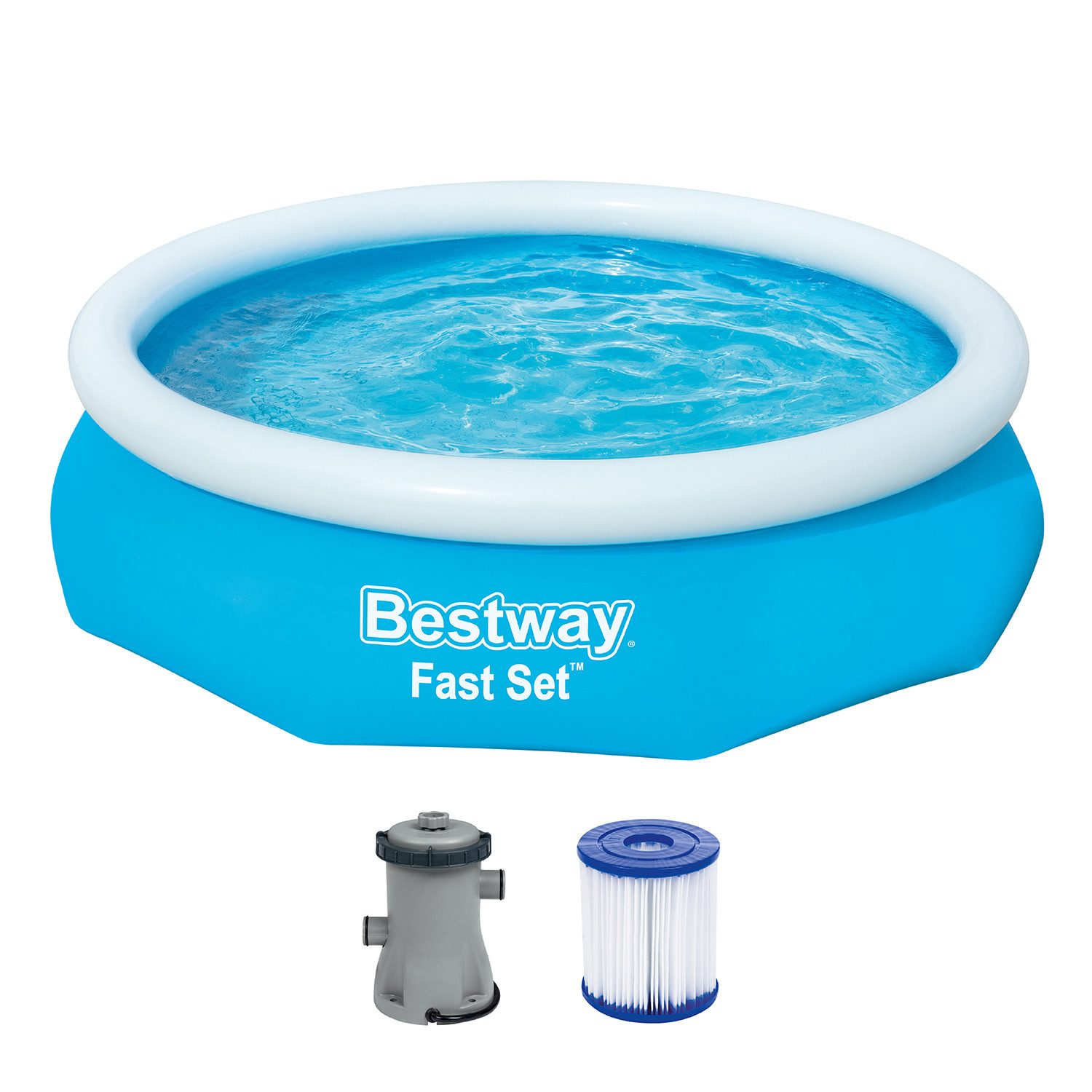 Quick-Up Pool Fast Set™ Aufstellpool-Set mit Filterpumpe Ø 305 x 76 cm