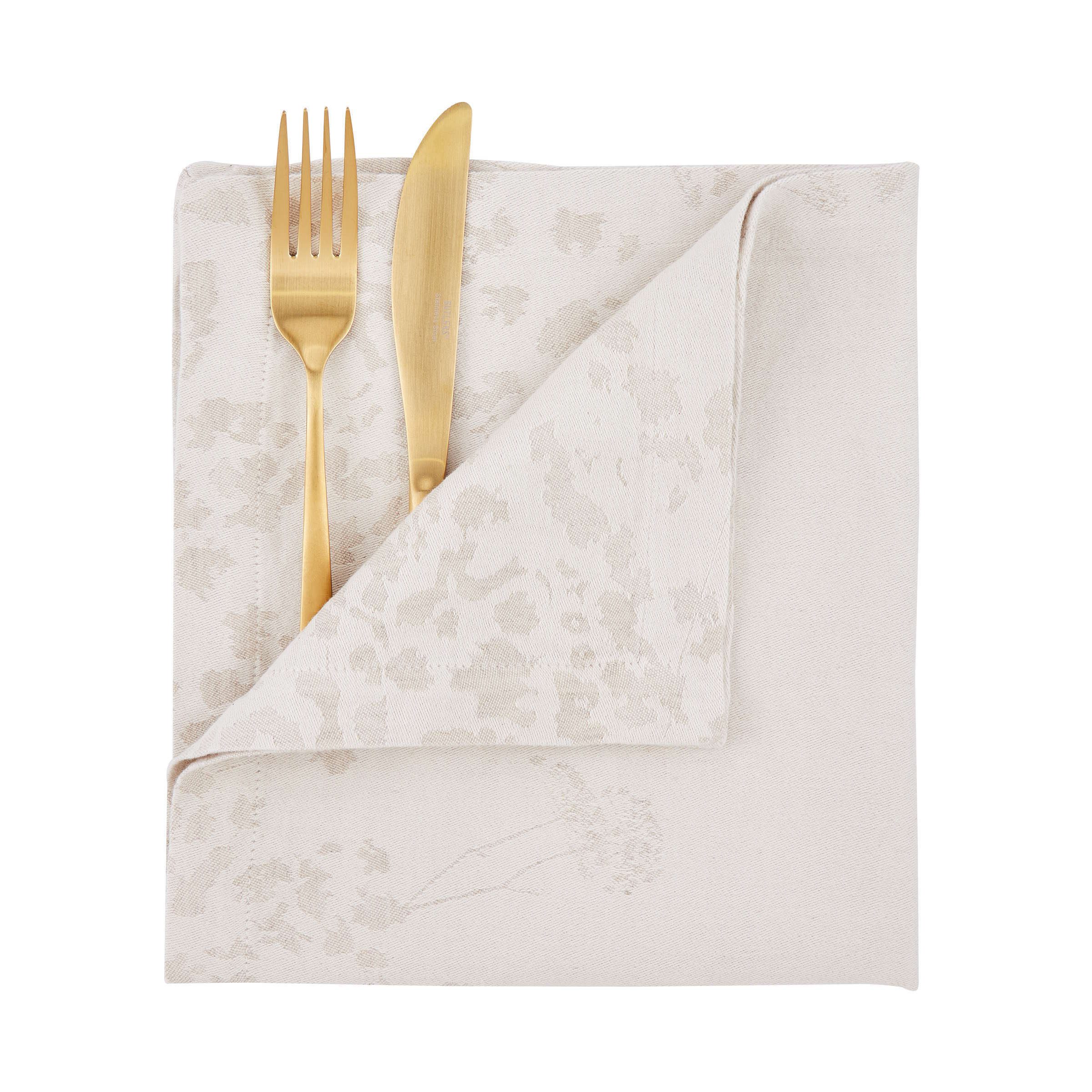 BUTLERS Stoffserviette NOSTALGIA Serviette L 42 x B 42cm