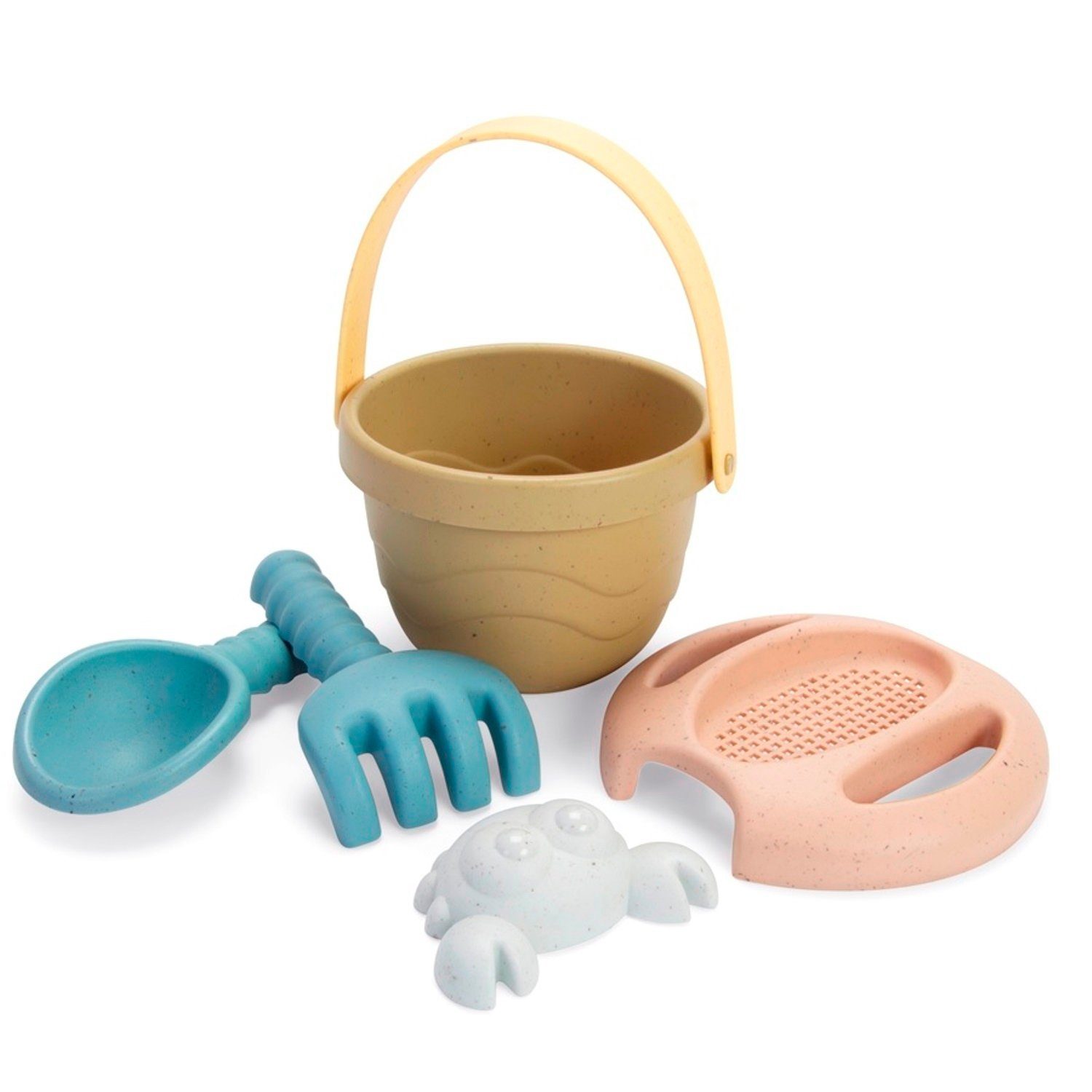 dantoy Kreativset Eimerset Kleinkind-Spielzeug Sandkasten-Set, aus Bio-Kunststoff