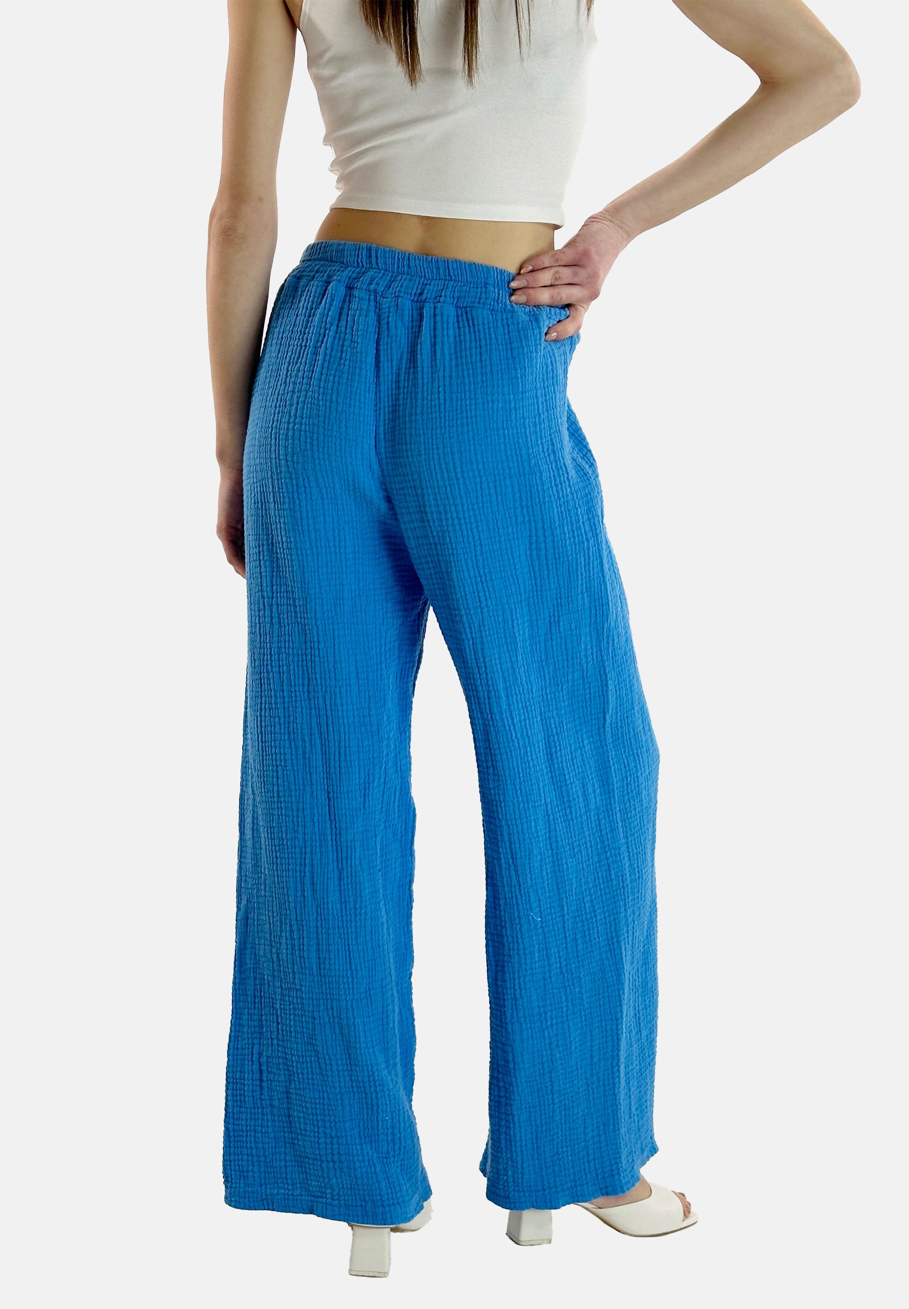 Elara Stoffhose Mouseline Hose (1-tlg)