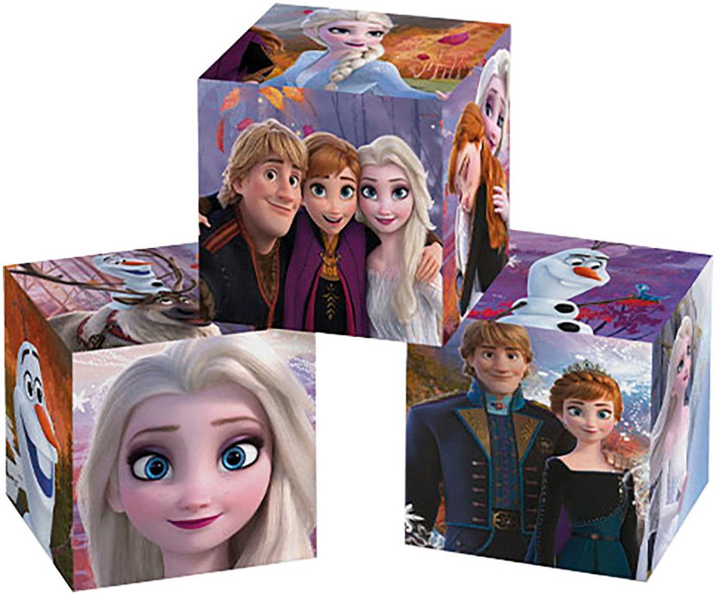 Clementoni® Würfelpuzzle Frozen 2, 12 Puzzleteile, Made in Europe günstig online kaufen
