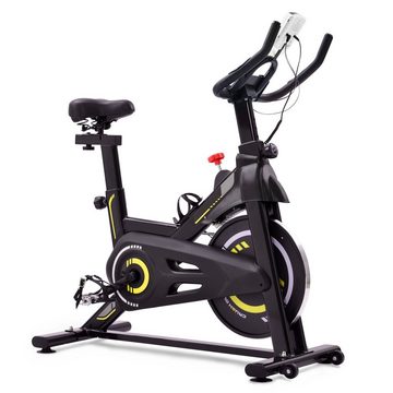 SIKAINI Fitnessbike B-DJ-MS198007GAA, 1 Gang, (Set), Indoor Cycling Bike mit Magnetwiderstand