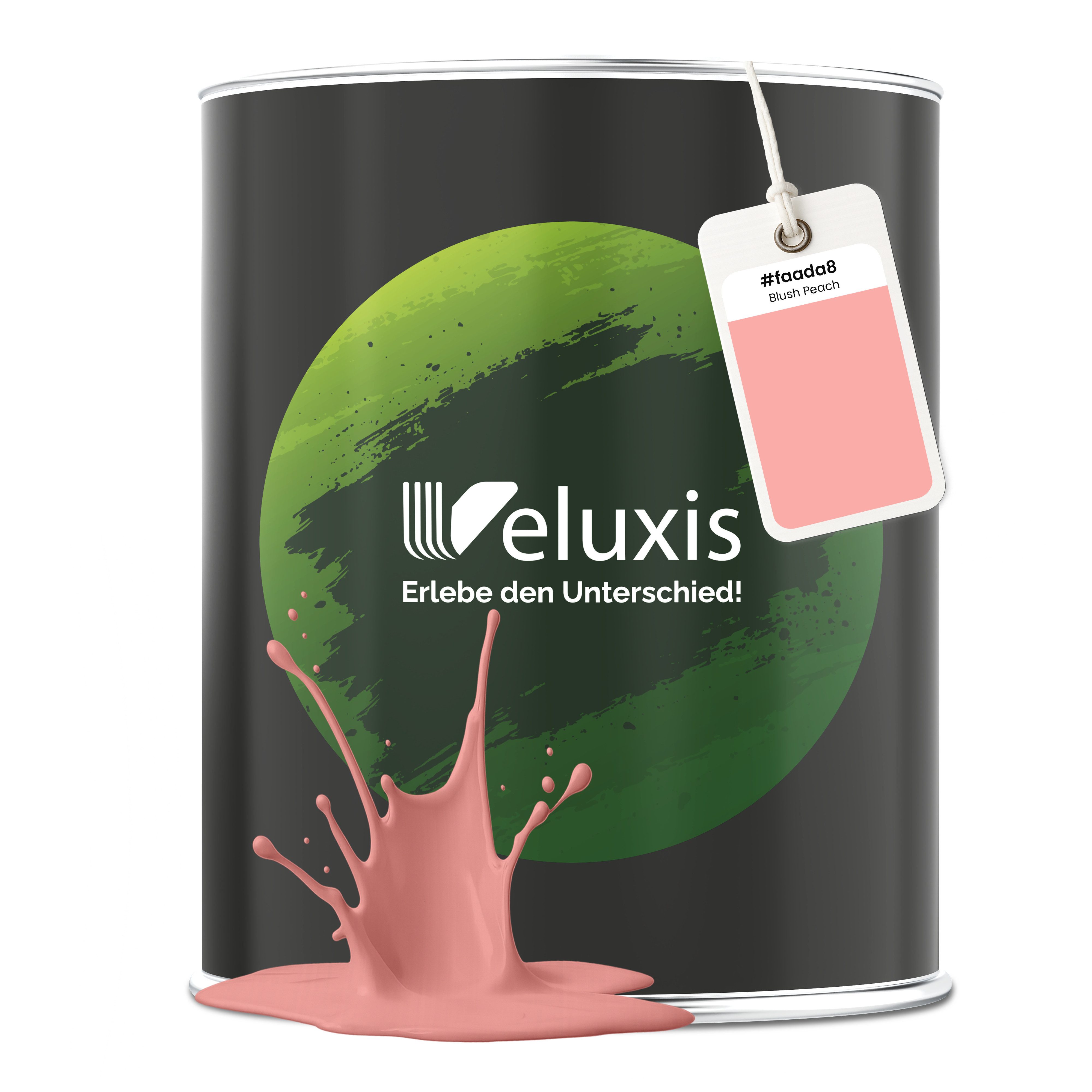 Veluxis Wandfarbe Veluxis® Edle Wandfarbe, für den Innenraum - Deckkraft-Klasse 1, Streifenfrei & tropfarm