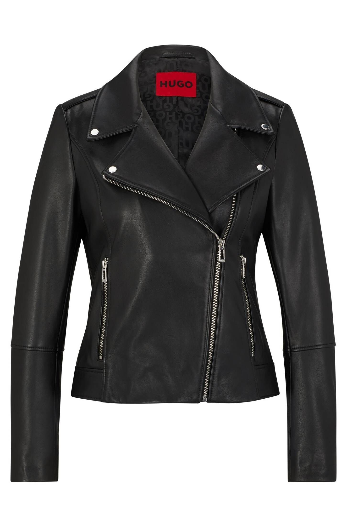 HUGO Lederjacke Damen Lederjacke LARELLA-2