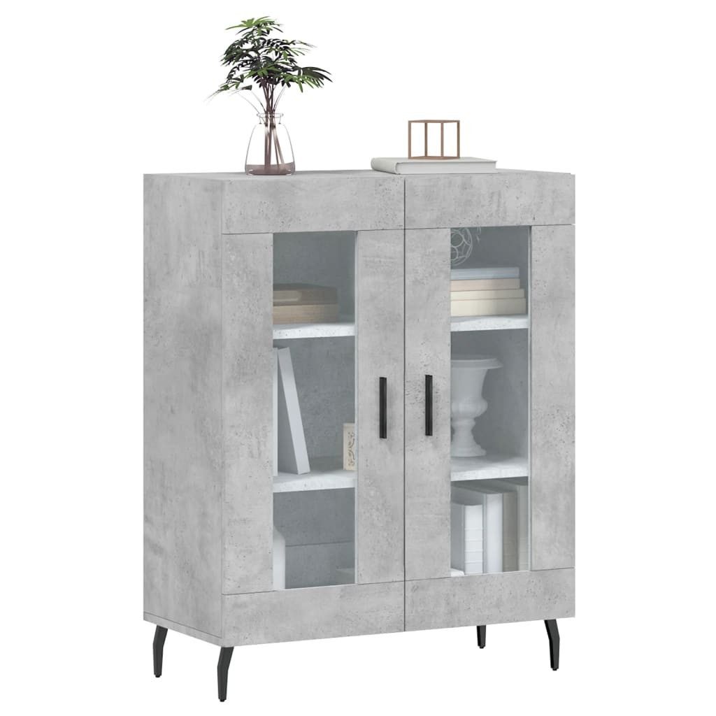 vidaXL Sideboard Sideboard Betongrau 69,5x34x90 cm günstig online kaufen