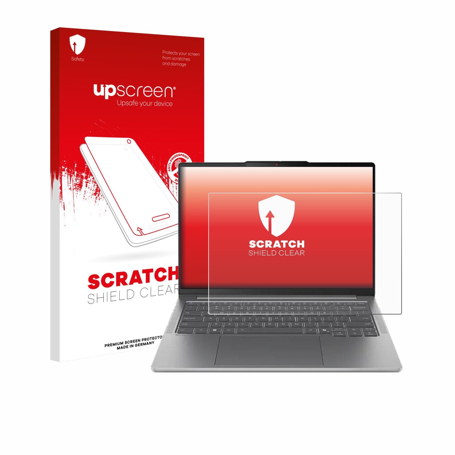 upscreen Displayschutzfolie Schutzfolie für Lenovo IdeaPad Pro 5 Gen 10 14", Displayschutz Schutz Folie Klar Transparent
