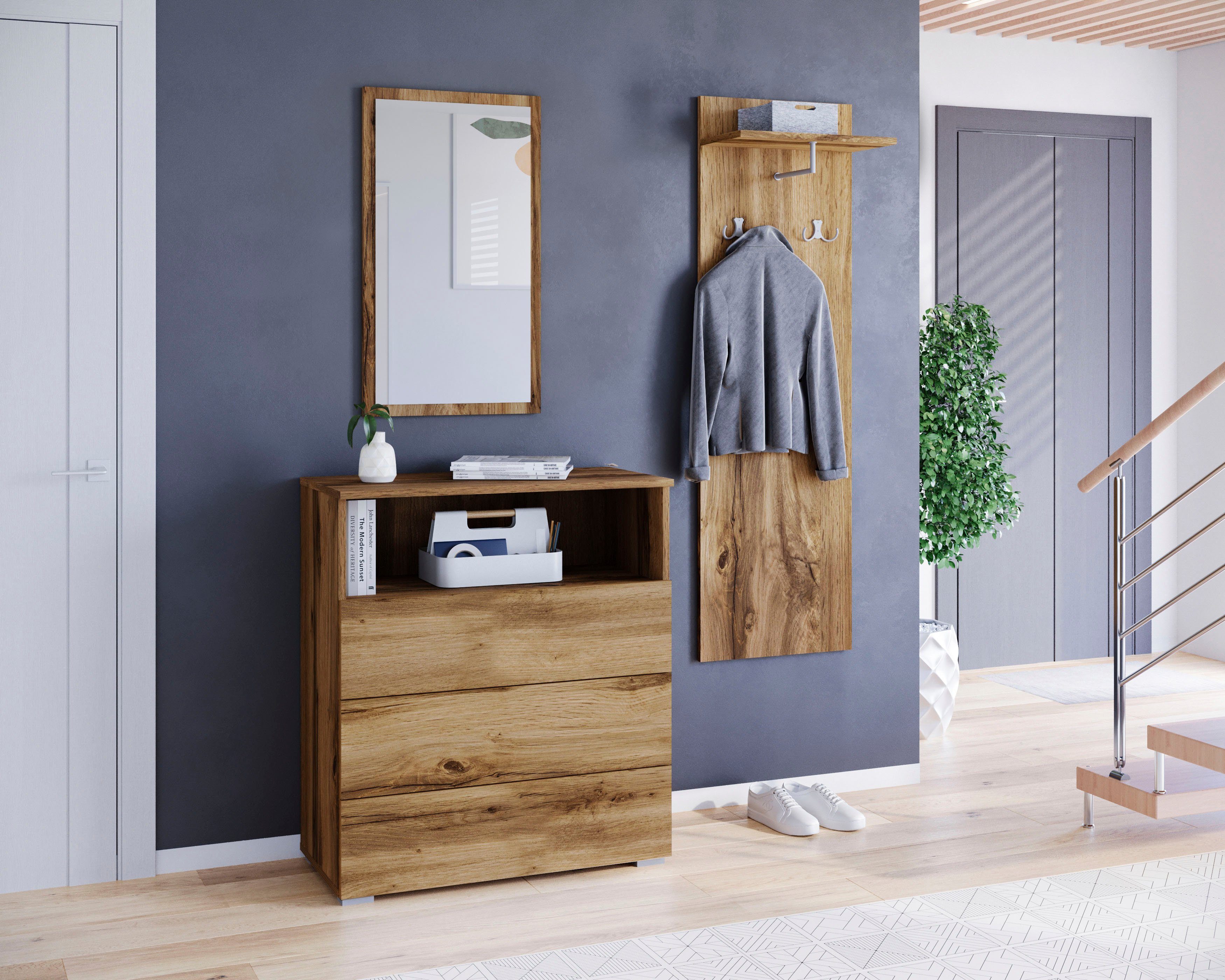 OTTO home Garderoben-Set PARIS/ TOKYO, (Komplett-Set, 3-St), Garderoben- Se günstig online kaufen
