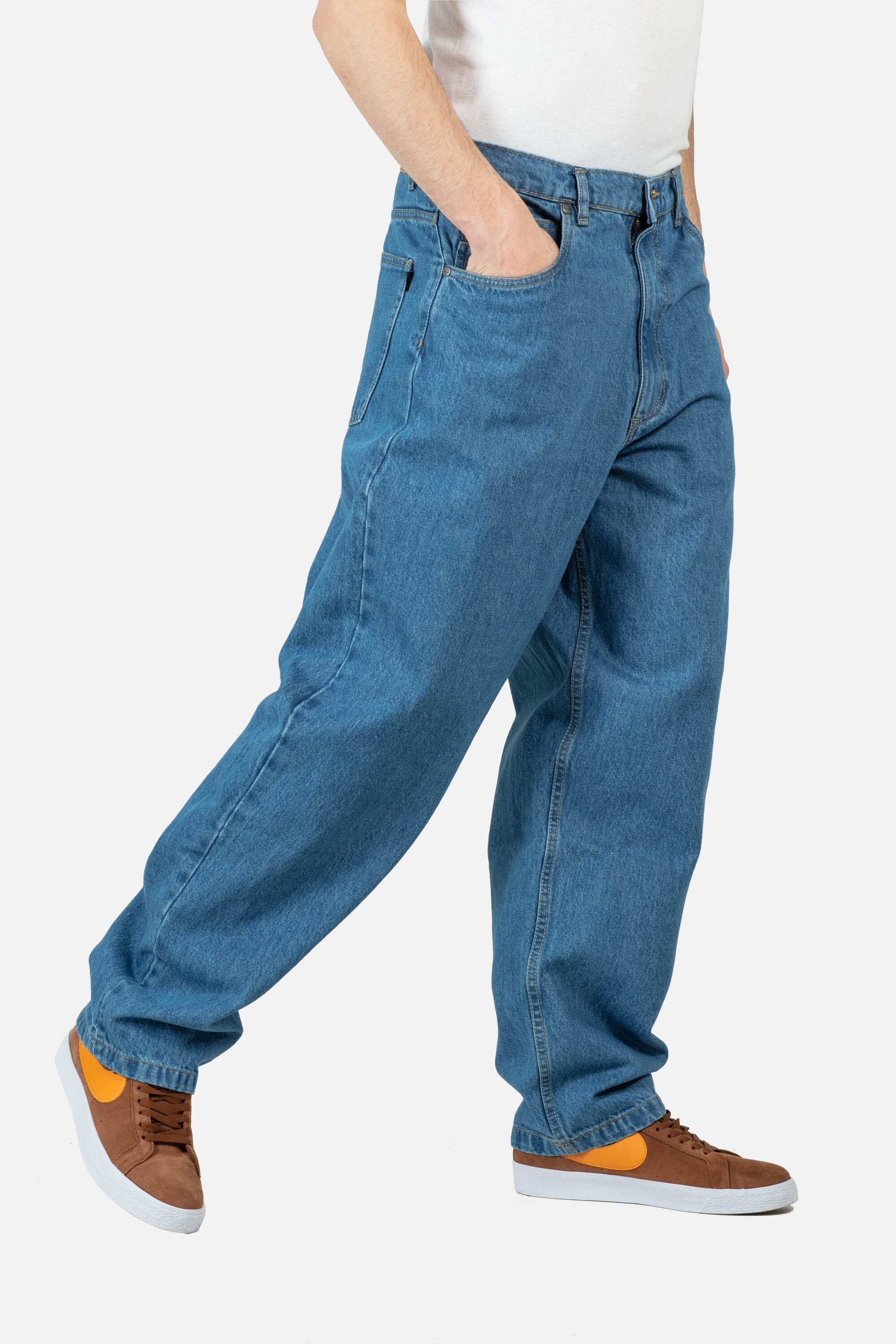 Stretch-Jeans Baggy