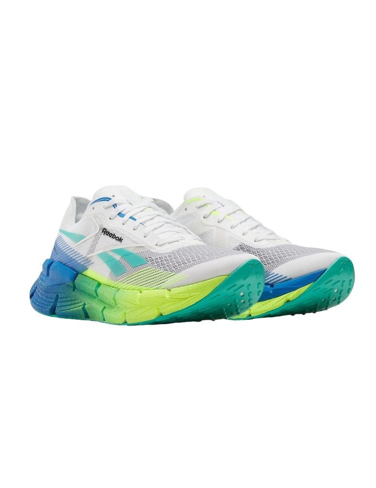 Reebok FloatZig X1 weiss/lime/blau Herren Laufschuh günstig online kaufen