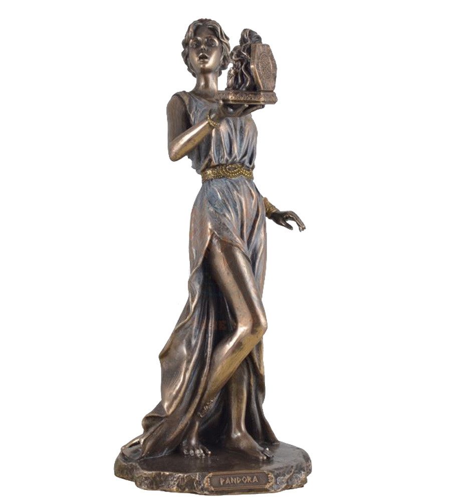 Veronese Dekoobjekt Pandora mit Büchse enthält alles Übel aber auch die Hoffnung