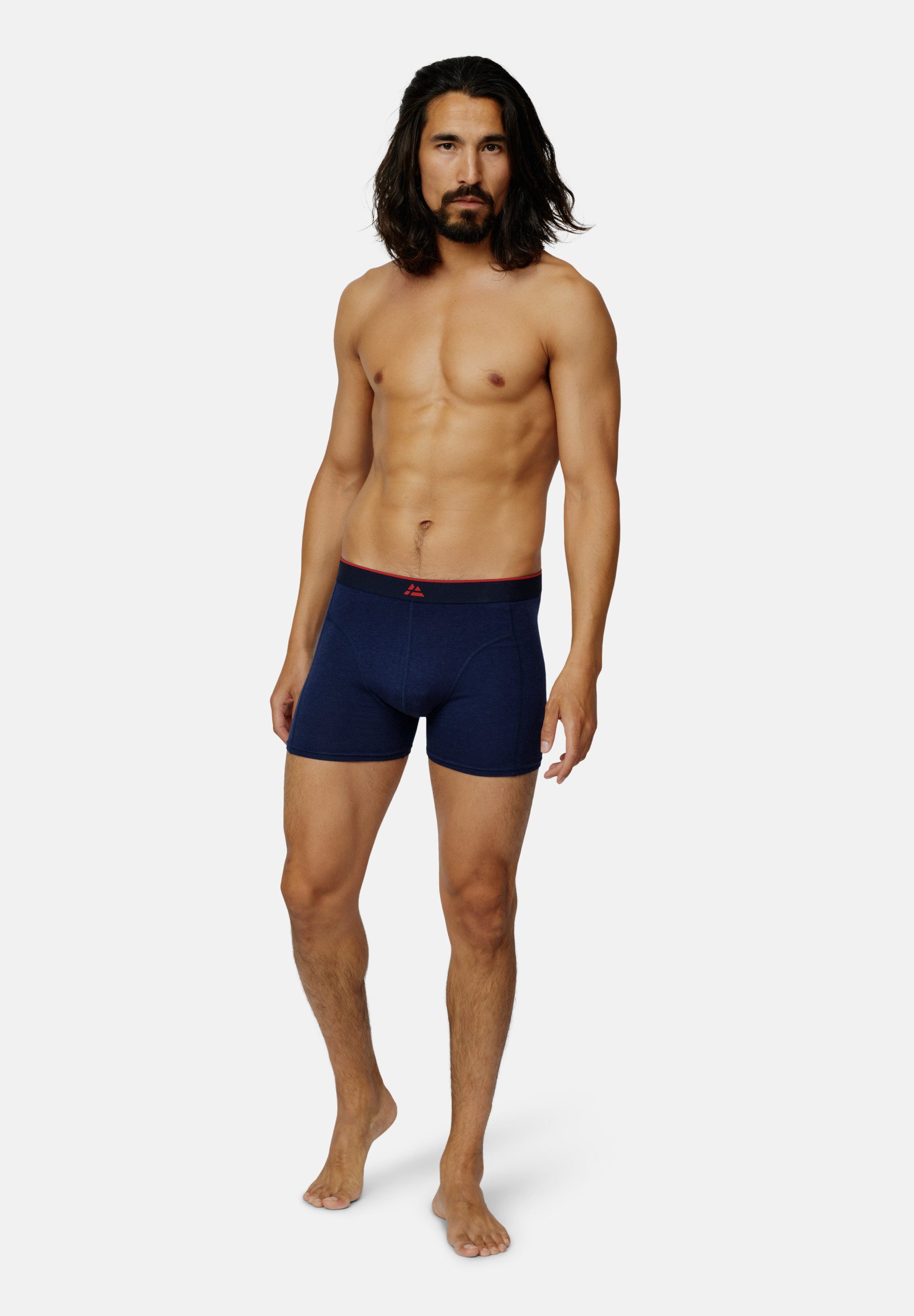 DANISH ENDURANCE Boxershorts Bamboo Trunks (10-St) Superweich mit elastischem Bund, Bambus Unterhosen für Herren