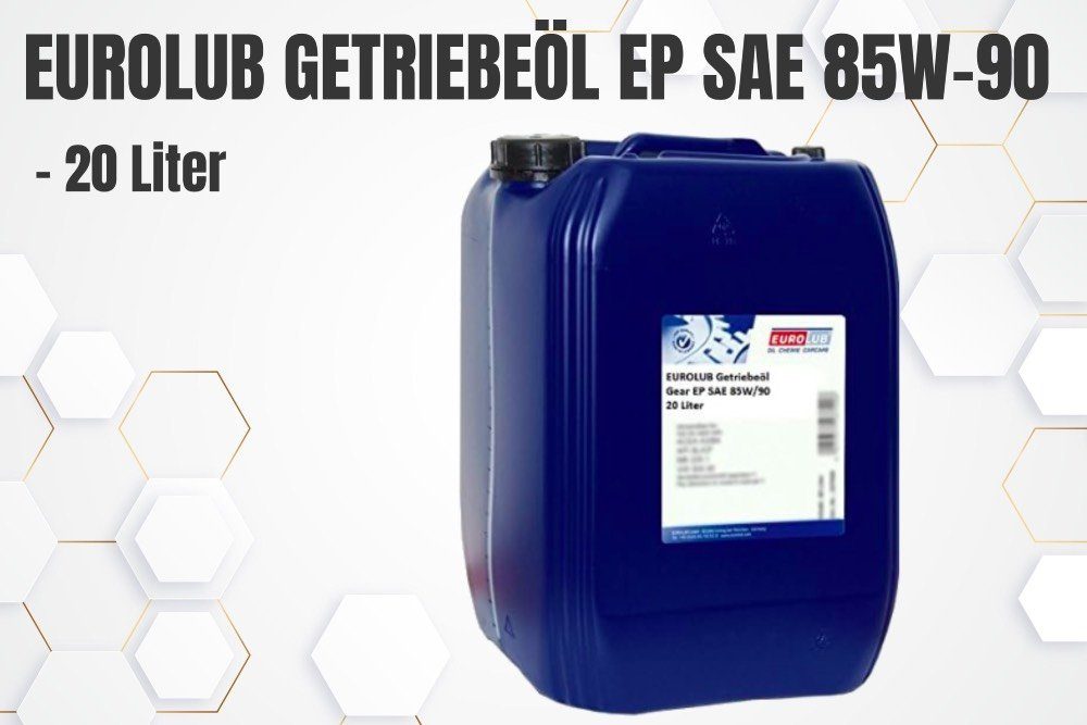 NO NAME Öl-Additiv EUROLUB GEAR EP SAE 85W-90 Getriebeöl, 20 Liter