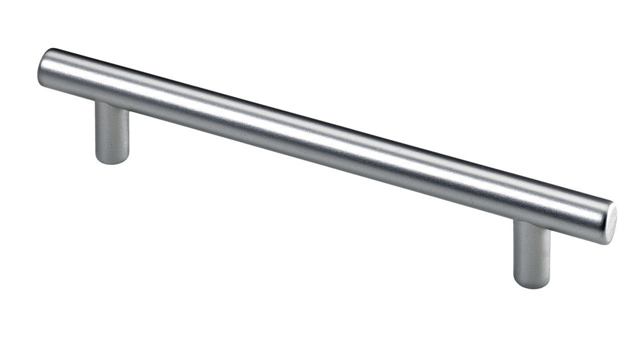 Möbelgriff Hettich Möbelgriff Kunststoff Aluminium Optik 12 x