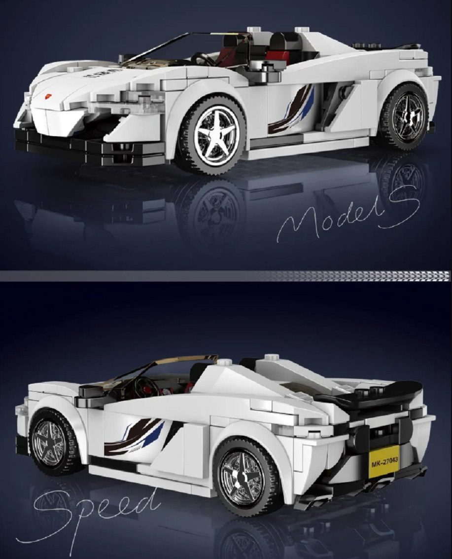 Mould King Mould King 27043 Speed Champion McLaren 650S 352 Teile Konstruktions-Spielset, (352 St)