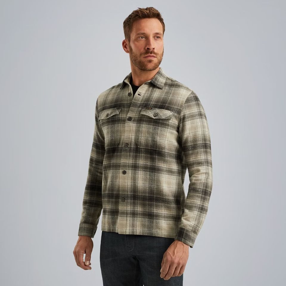 Flanellhemd - Hemdjacke mit Karomuster - Overshirt