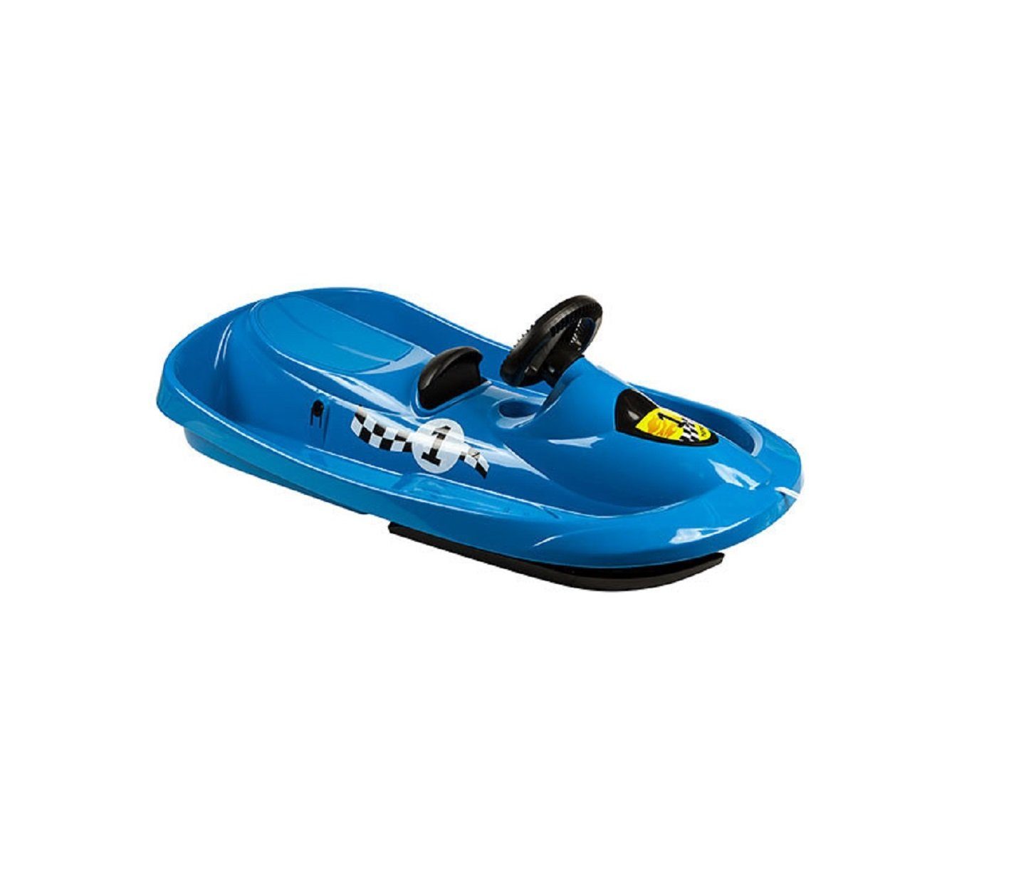 Hamax Lenkschlitten Bob Lenkbob Schlitten Sno Formel blau