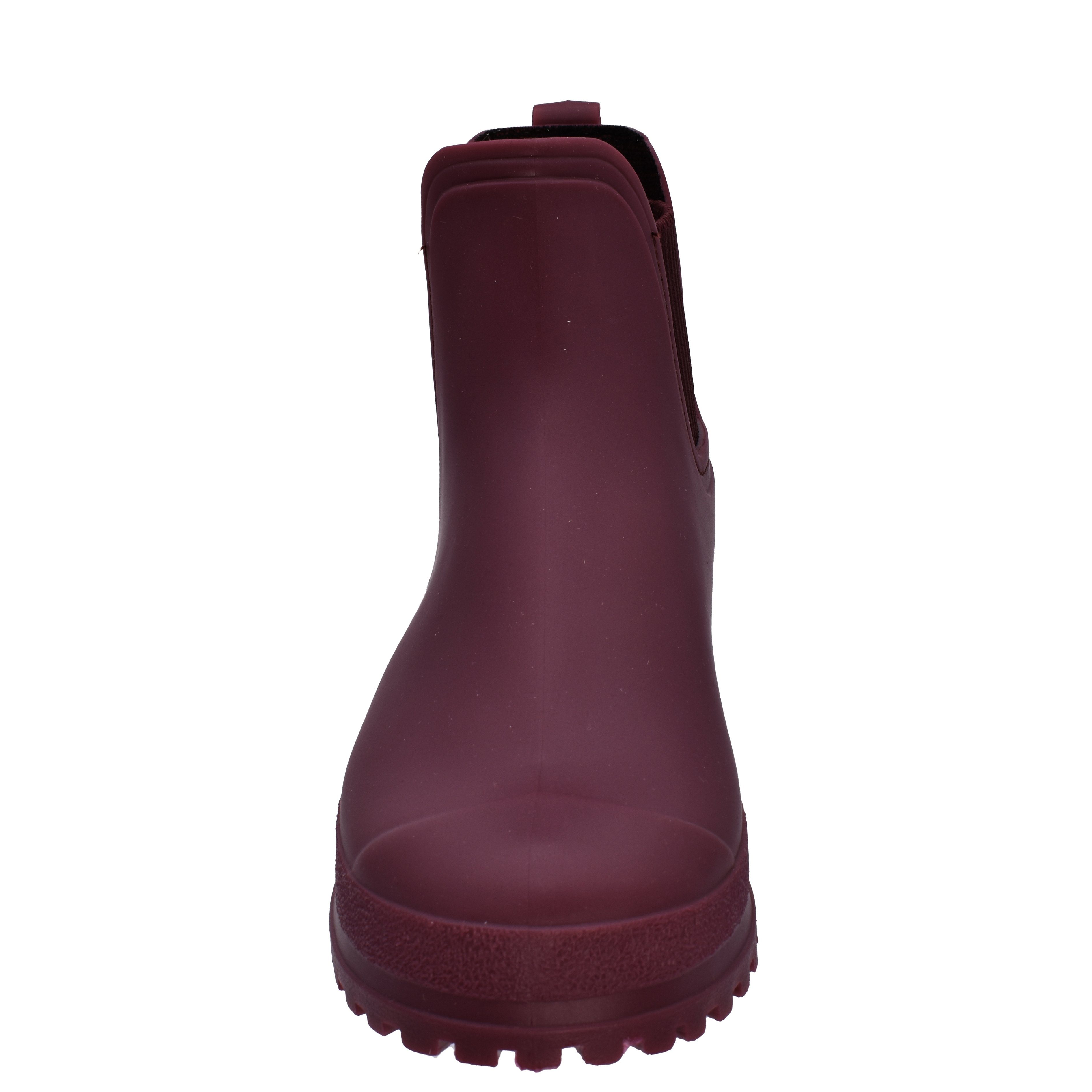 wasserdicht, Gummizug aus Carolina Fischer-Markenschuh PVC, bordo Gummistiefelette