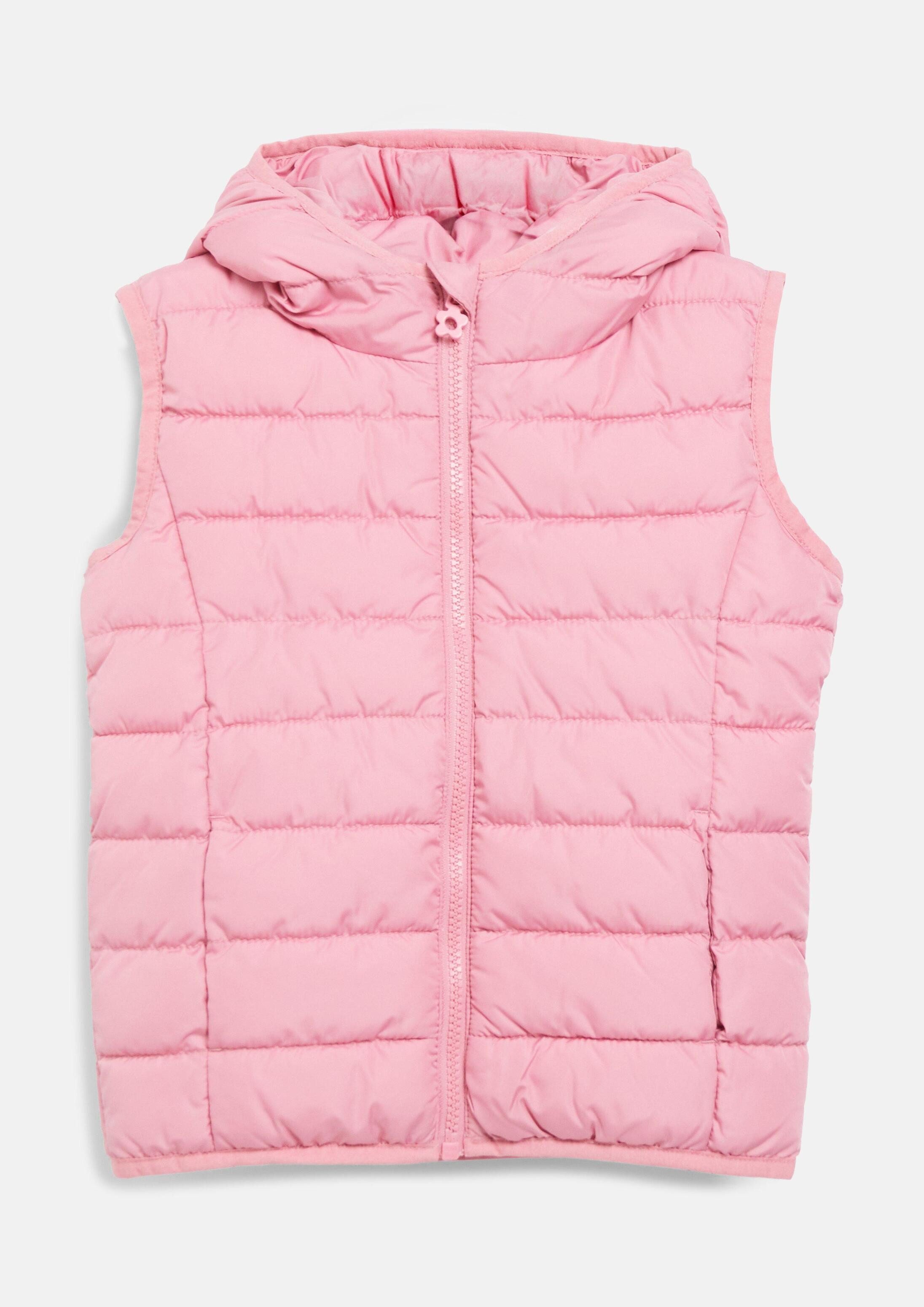 s.Oliver Outdoorjacke Outdoor-Weste Wasserabweisende Unisex Outdoor-Weste mit Kapuze