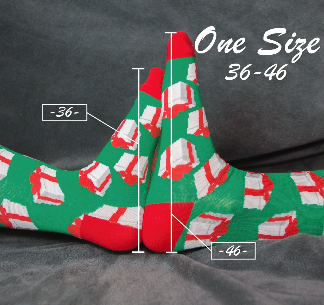 TwoSocks Freizeitsocken Weihnachtssocken Set Damen Socken, Herren witzige Paar) Einheitsgröße & 4er-Pack (4