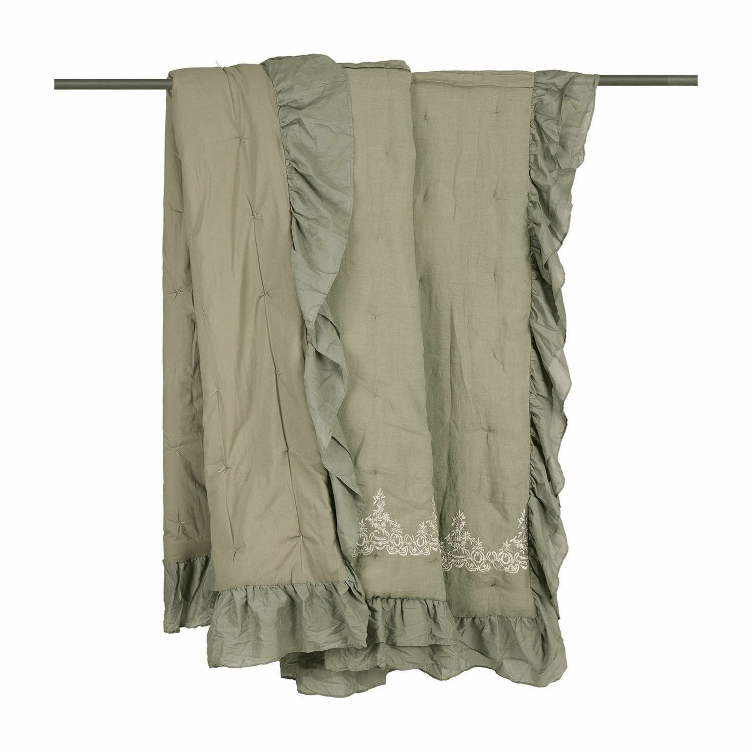 Mirabeau Tagesdecke Quilt Therese grün günstig online kaufen