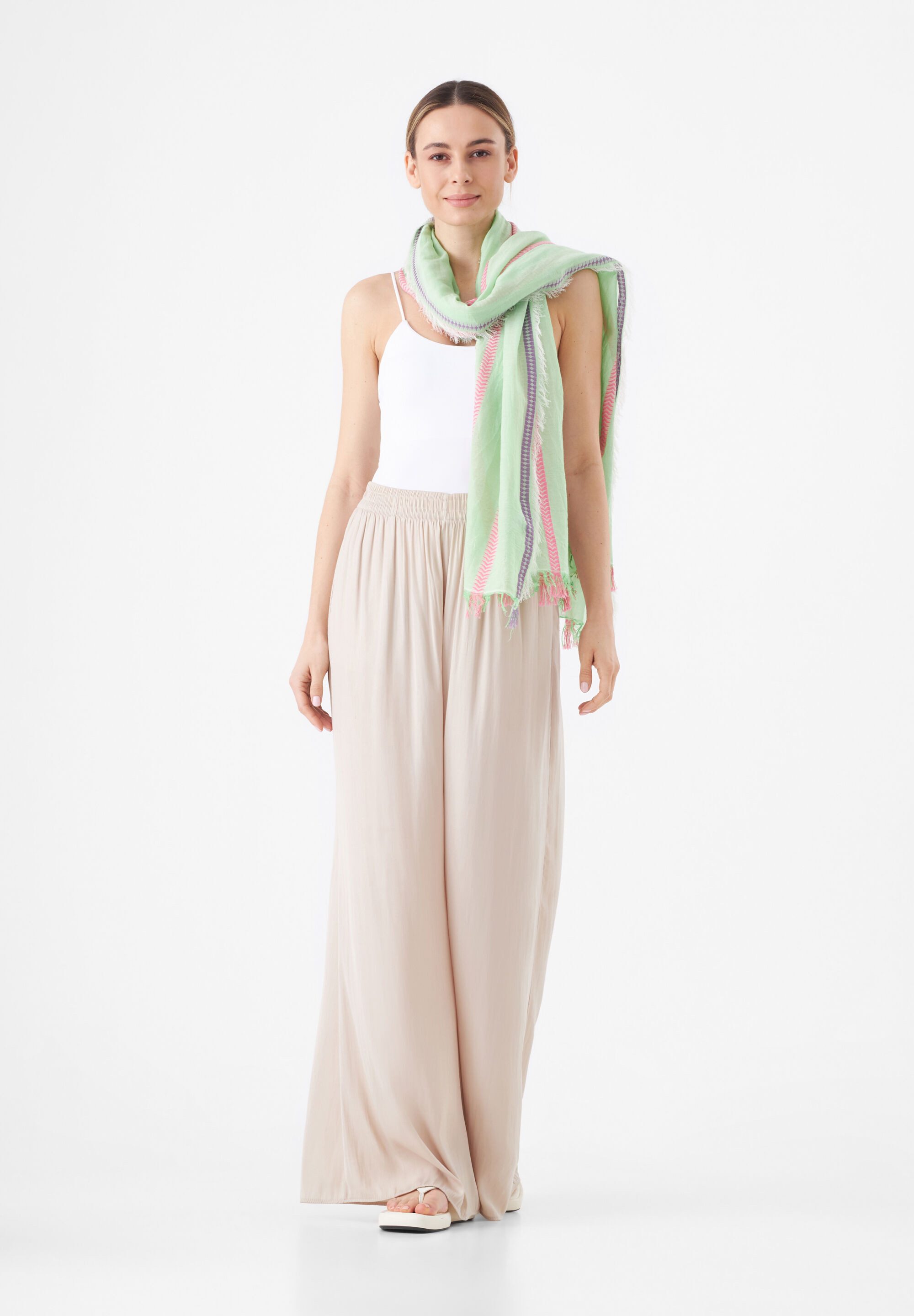 Codello Modeschal, (1-St), mit gewebten Streifen