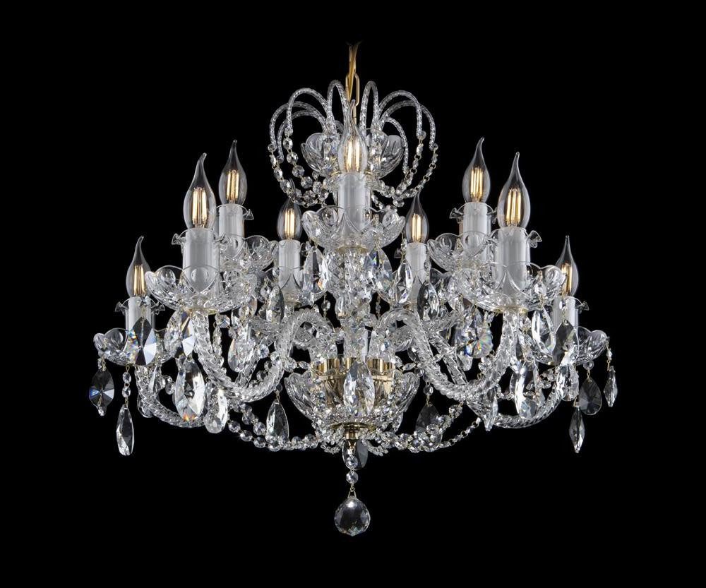 Xlmoebel Kronleuchter Eleganter Kristall-Deckenleuchter Handgemacht Bohemia Lampen, Hergestellt in Europa