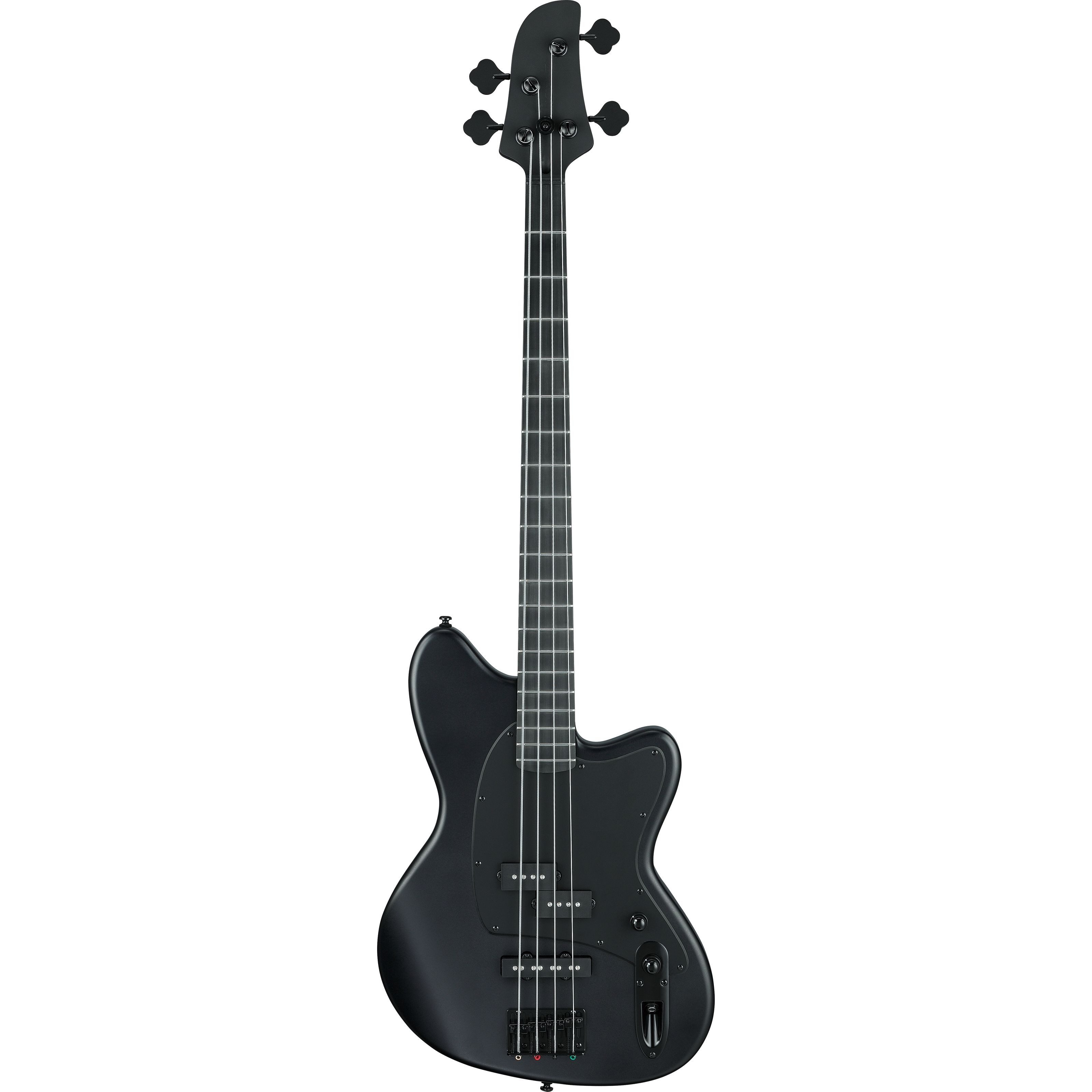 Ibanez E-Bass, E-Bässe, 4-Saiter E-Bässe, Talman TMB420B-BKF Black Flat - E-Bass