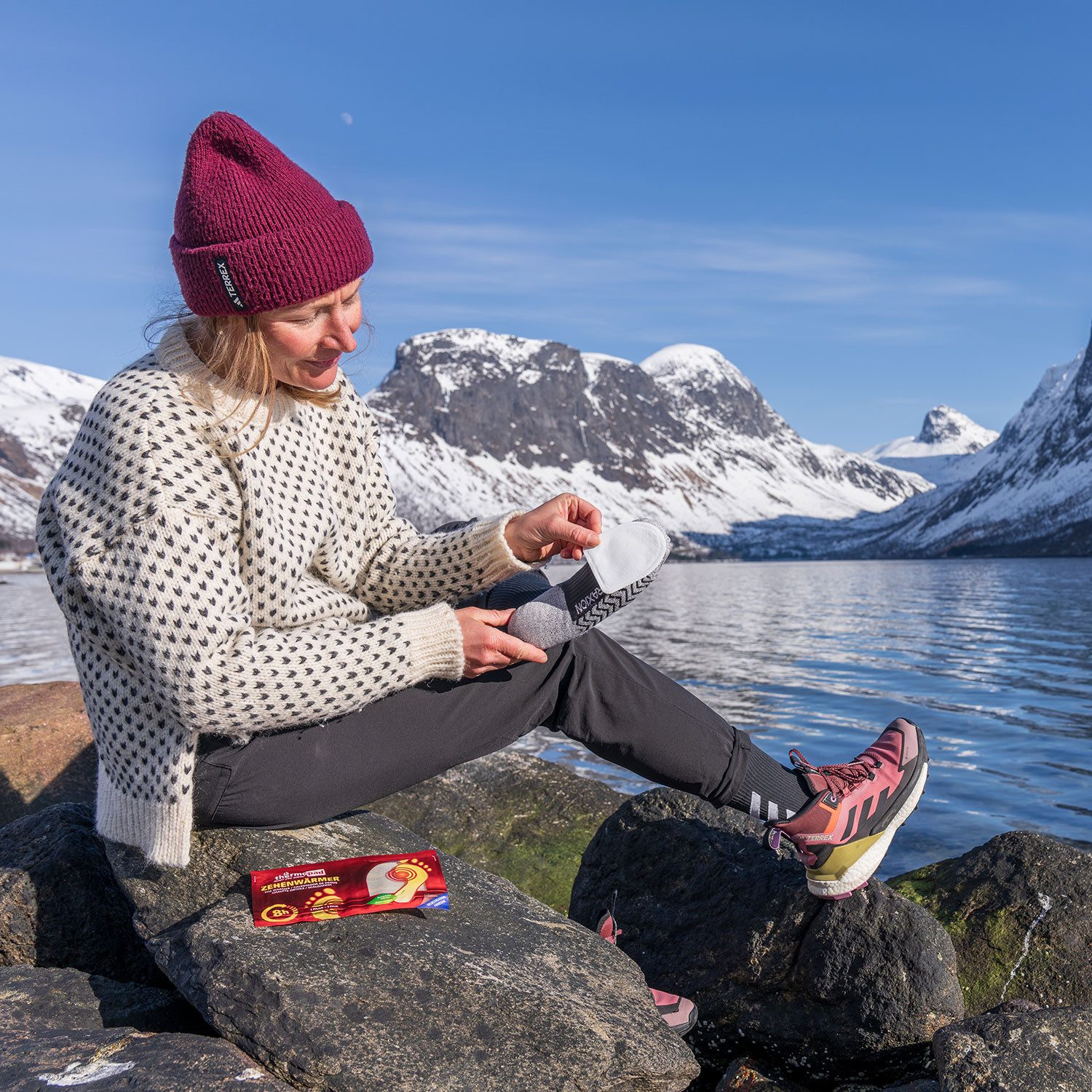 Thermopad Fußwärmer 30 Paar Thermopad Zehenwärmer, luftaktiviert, ideal in Winter- und Ski-Schuhen