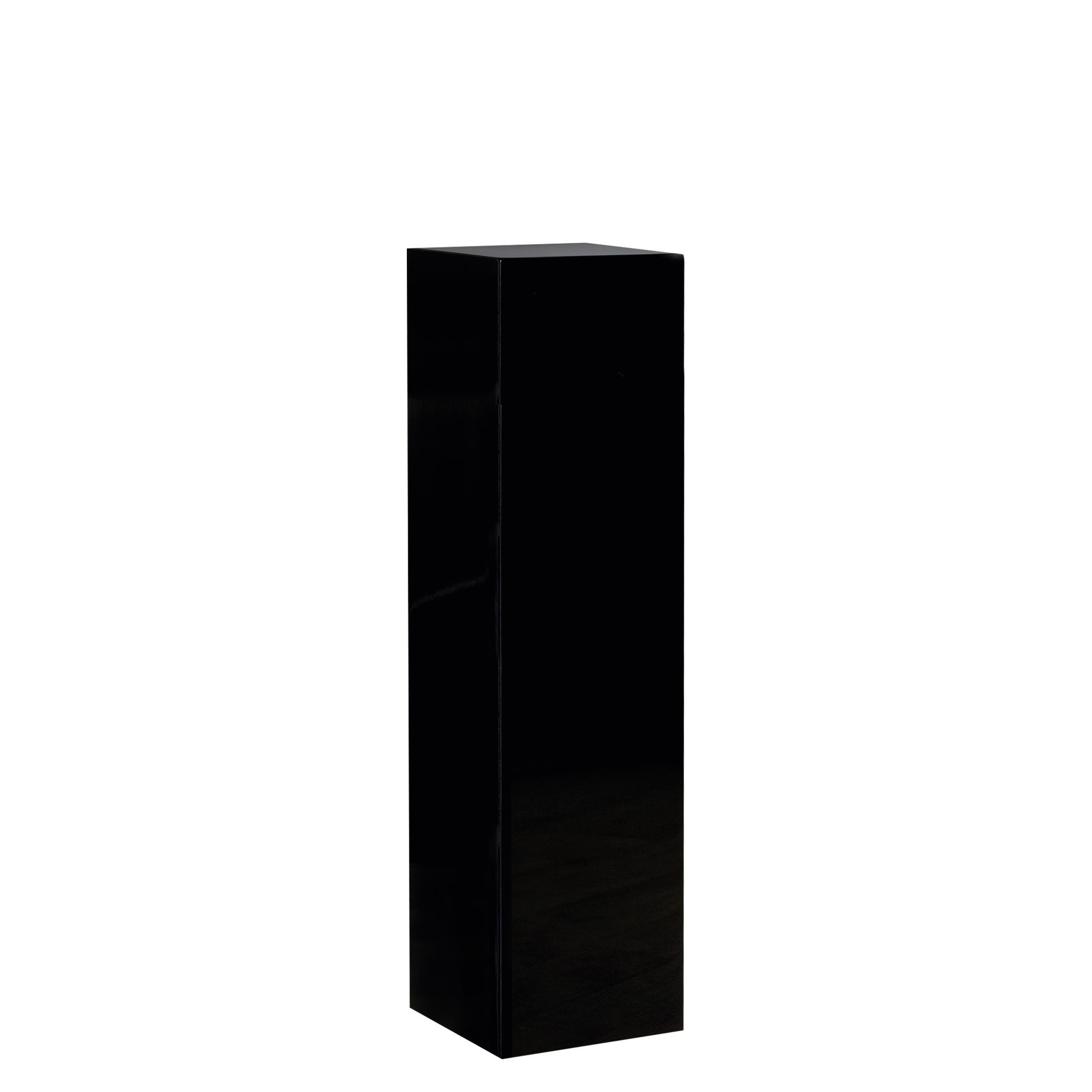 GILDE Blumentopf GILDE Säule Solid - schwarz - H. 100cm x B. 27cm