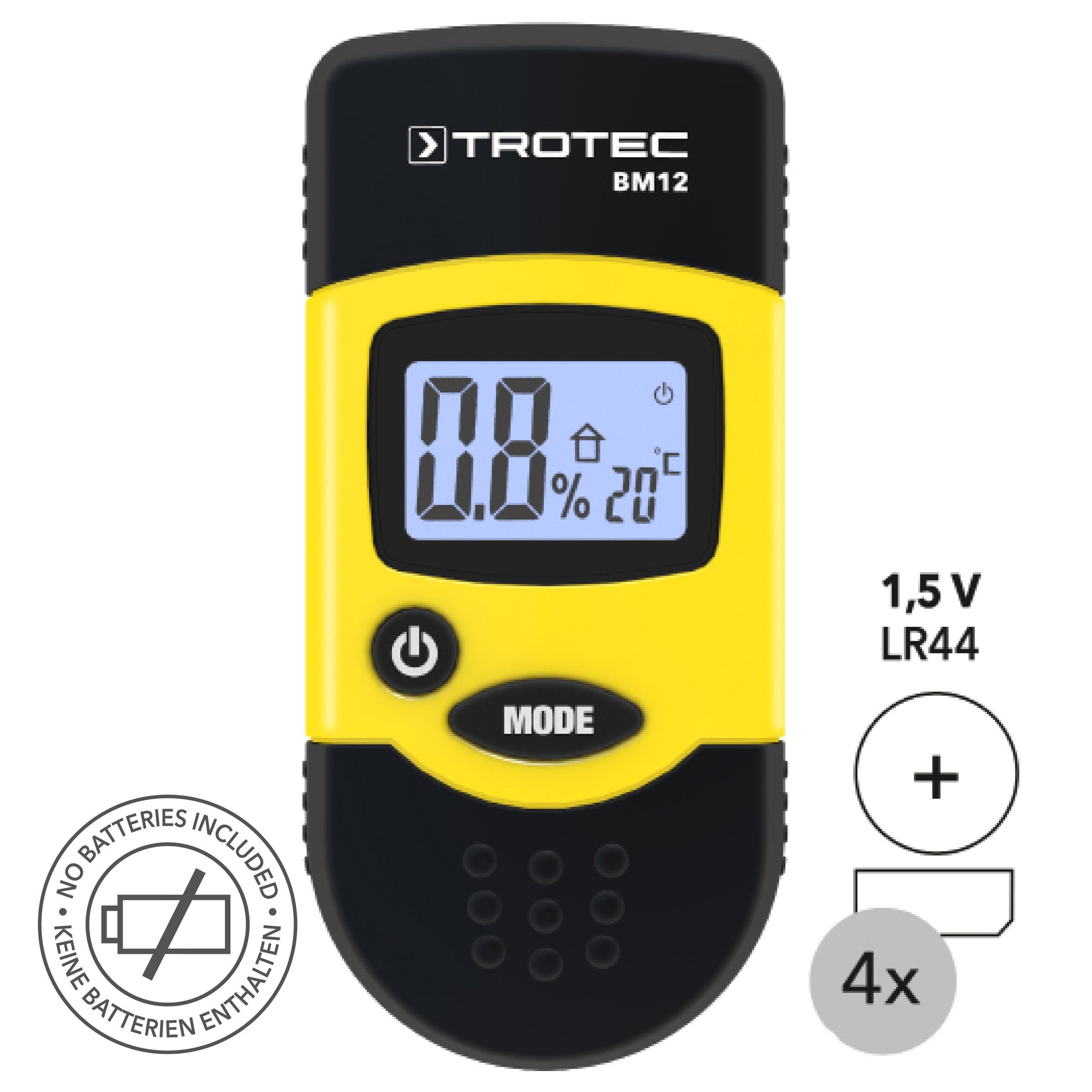 TROTEC Feuchtigkeitsmesser BM12