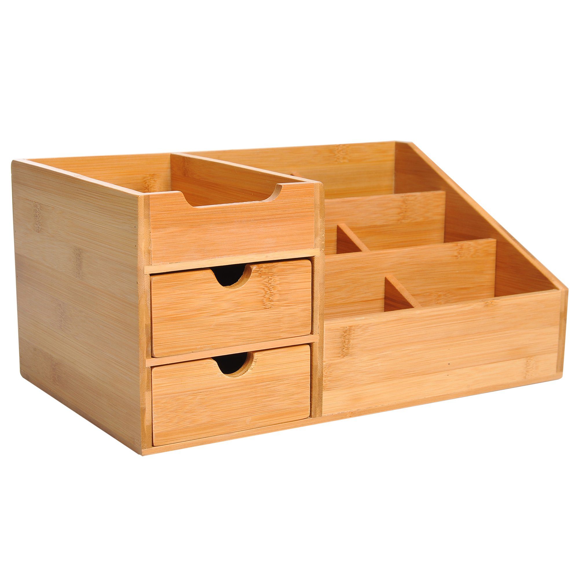 HOMCOM Organizer Schreibtischorganizer mit 2 Schubladen