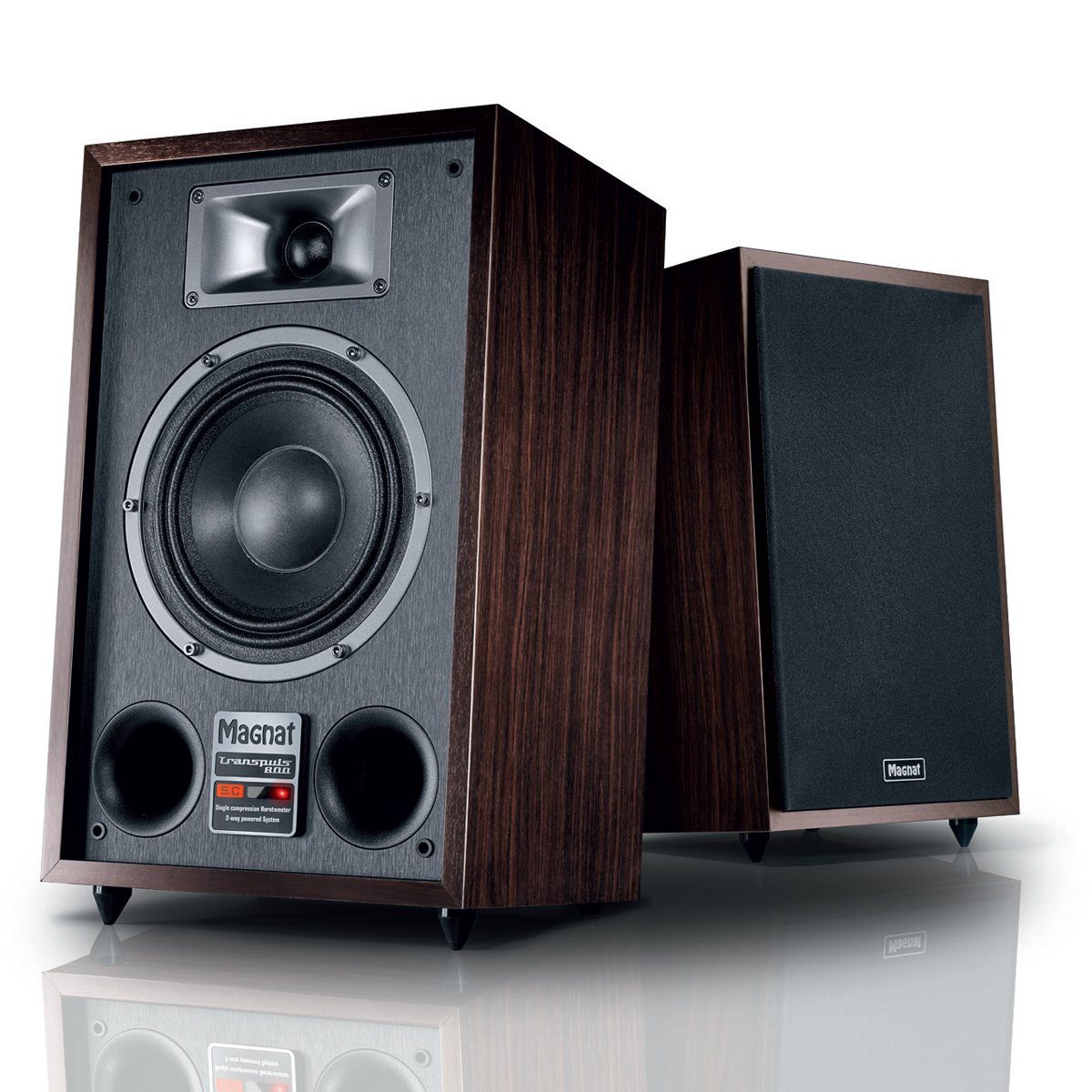 Magnat Transpuls 800A Paar Lautsprecher (Bluetooth, 2-Wege Bassreflex, aktiv)