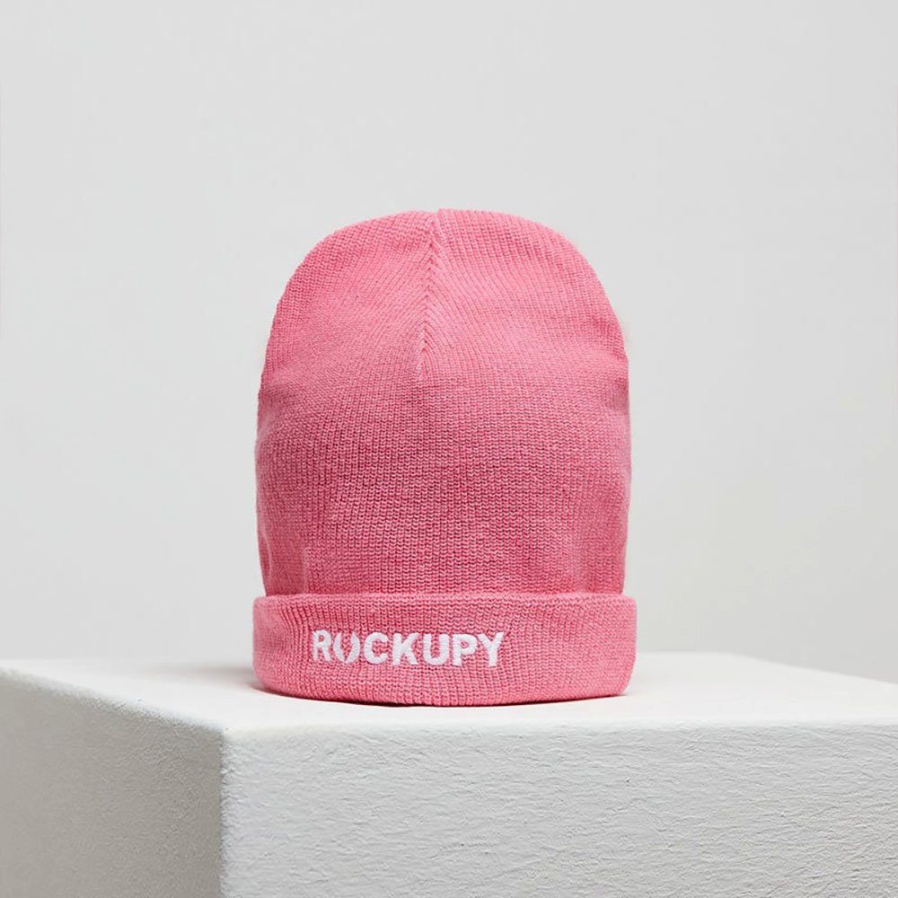 Beanie Pink Beanie Unisex Rockupy (1-St)