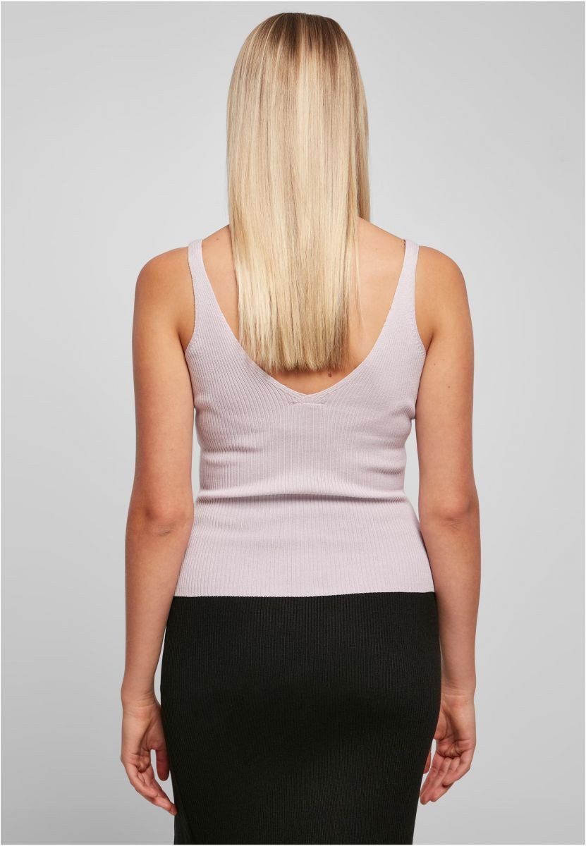 URBAN CLASSICS Tanktop Ladies Rib Knit Top XS bis 5XL