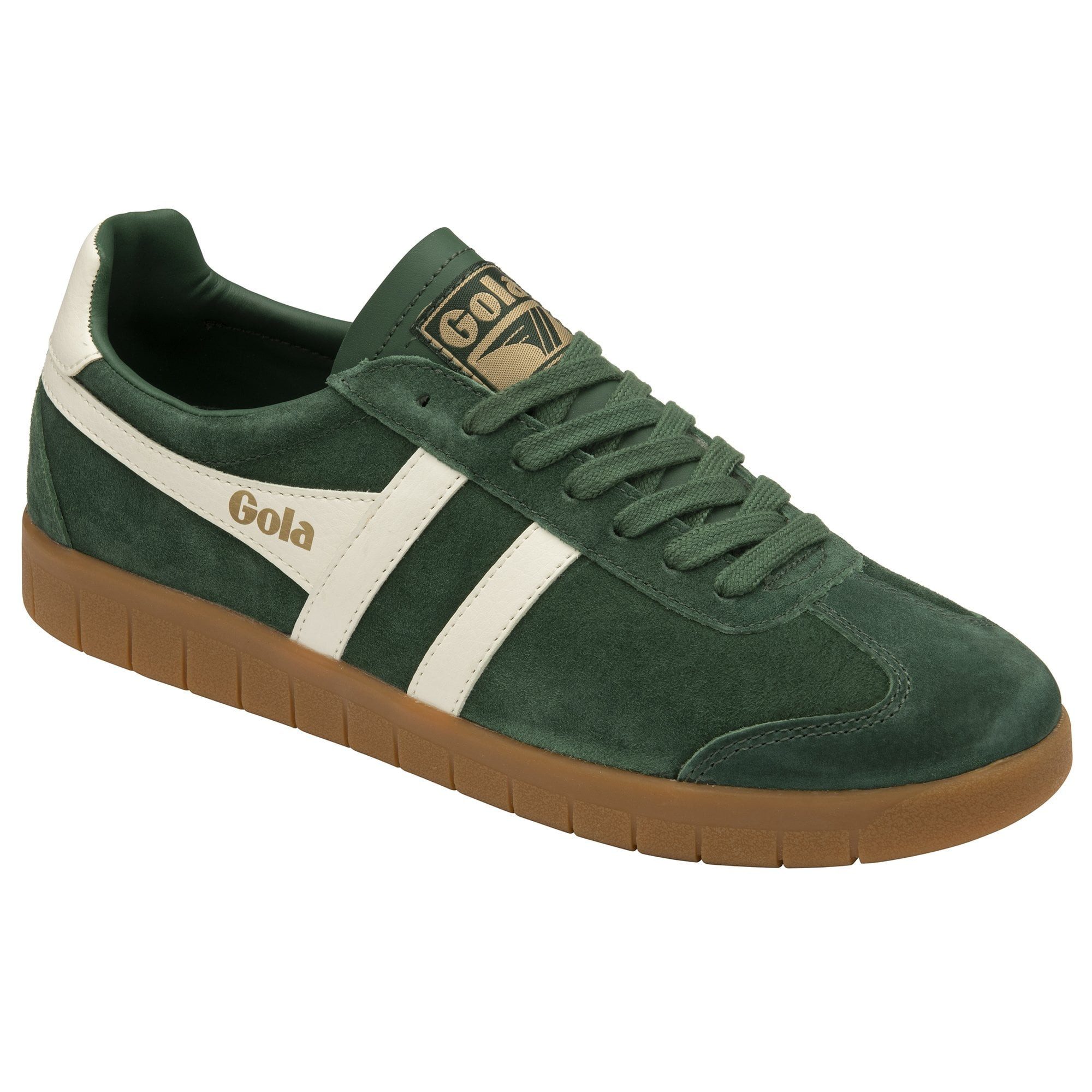 Gola Hurricane Suede grün/weiss Herren Sneaker